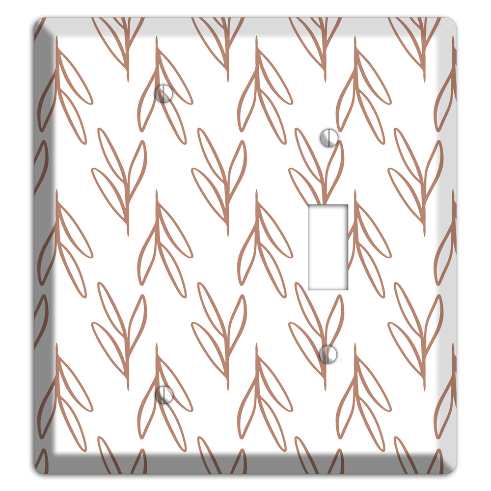 Whisper & Stem Blank / Toggle Wallplate