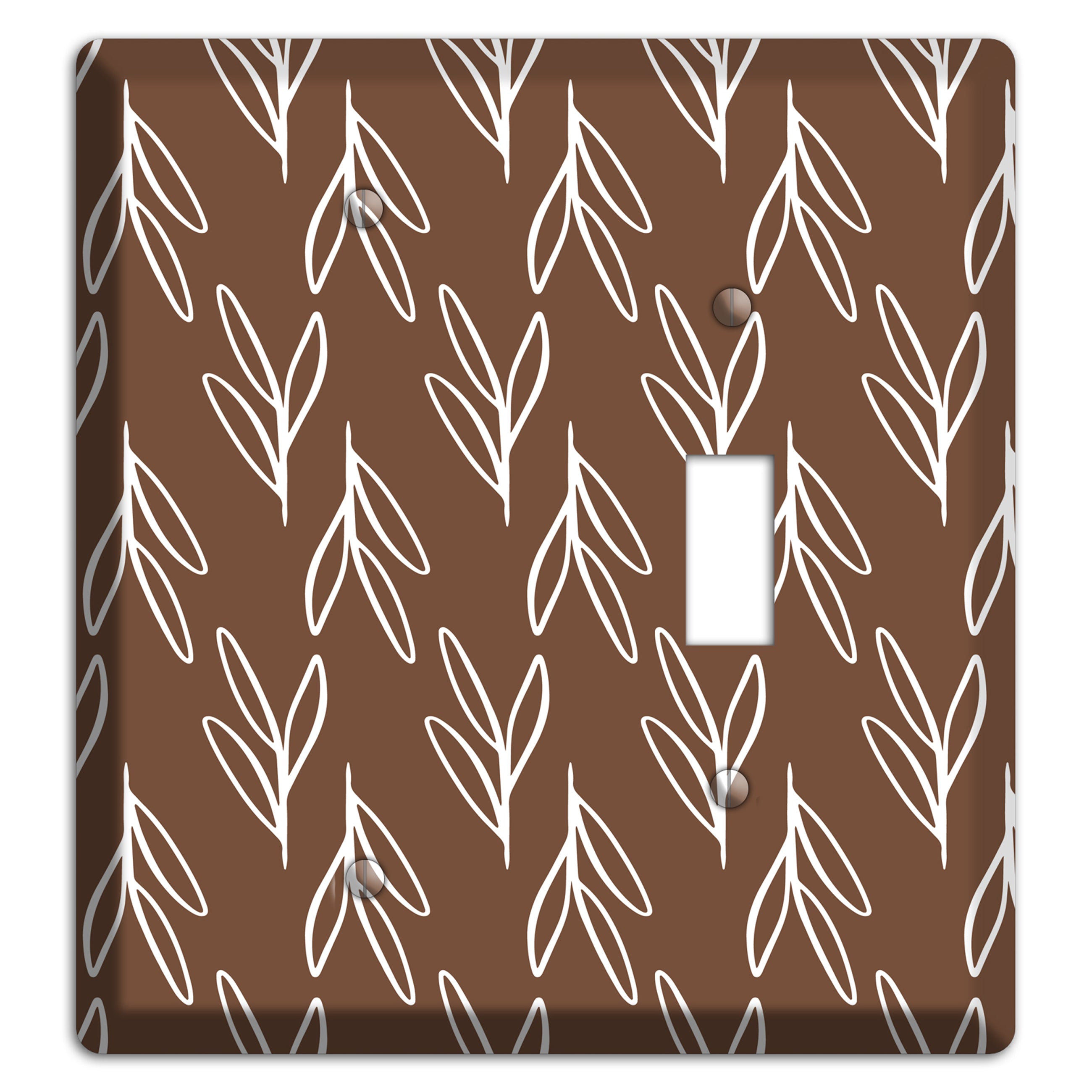 Wheat & Shadow Blank / Toggle Wallplate