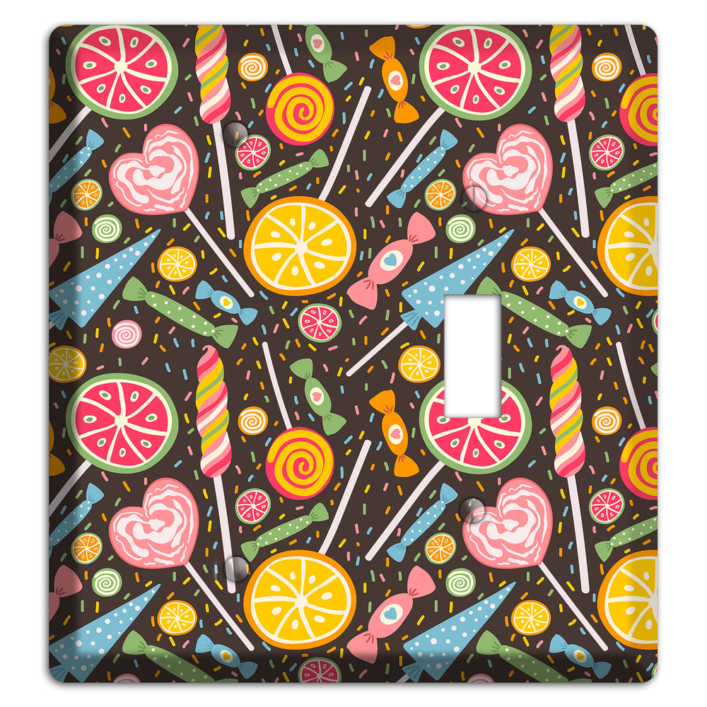Candy Carnival (Dark) Blank / Toggle Wallplate