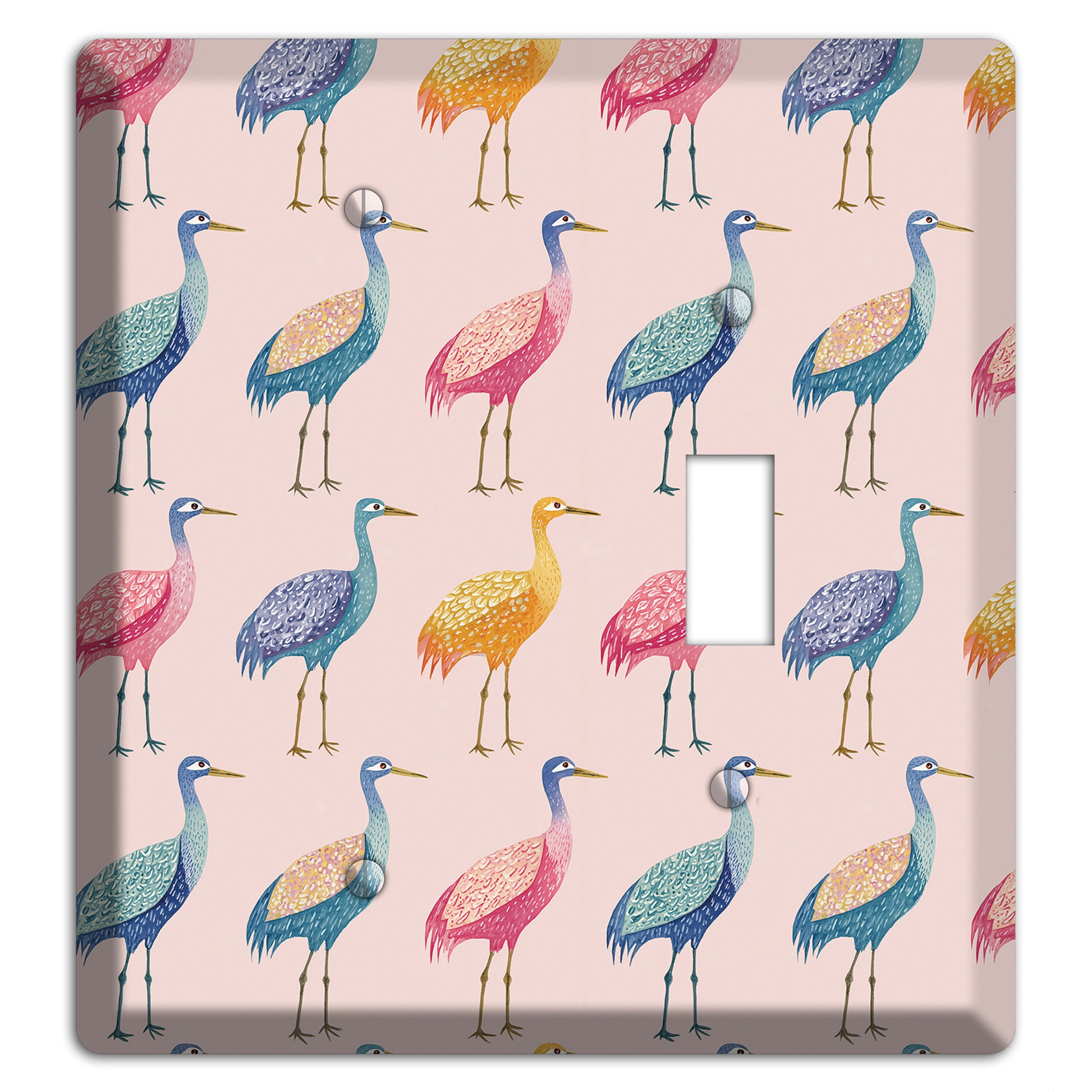 Rainbow Marsh Parade Blank / Toggle Wallplate