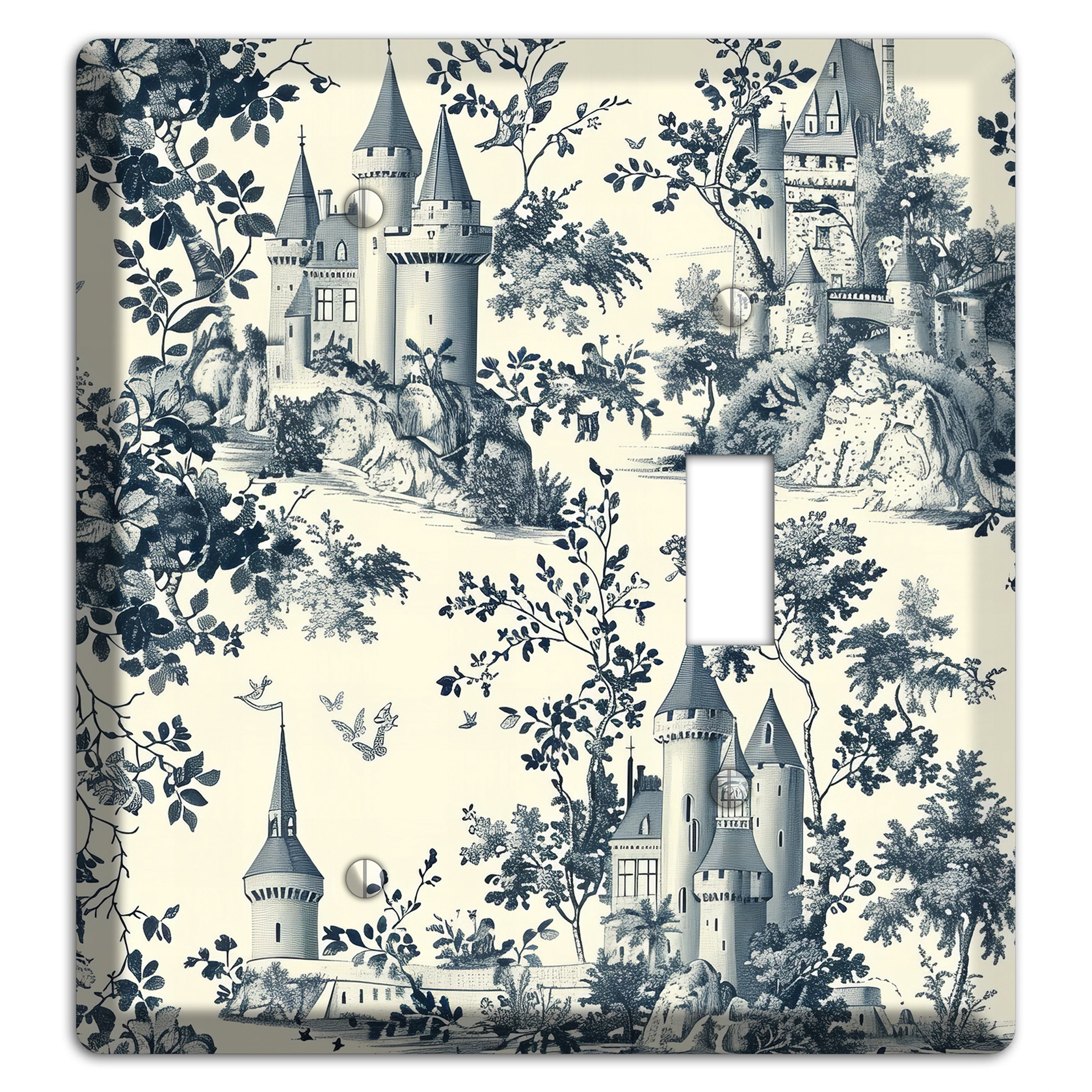 Castle & Crown Blank / Toggle Wallplate