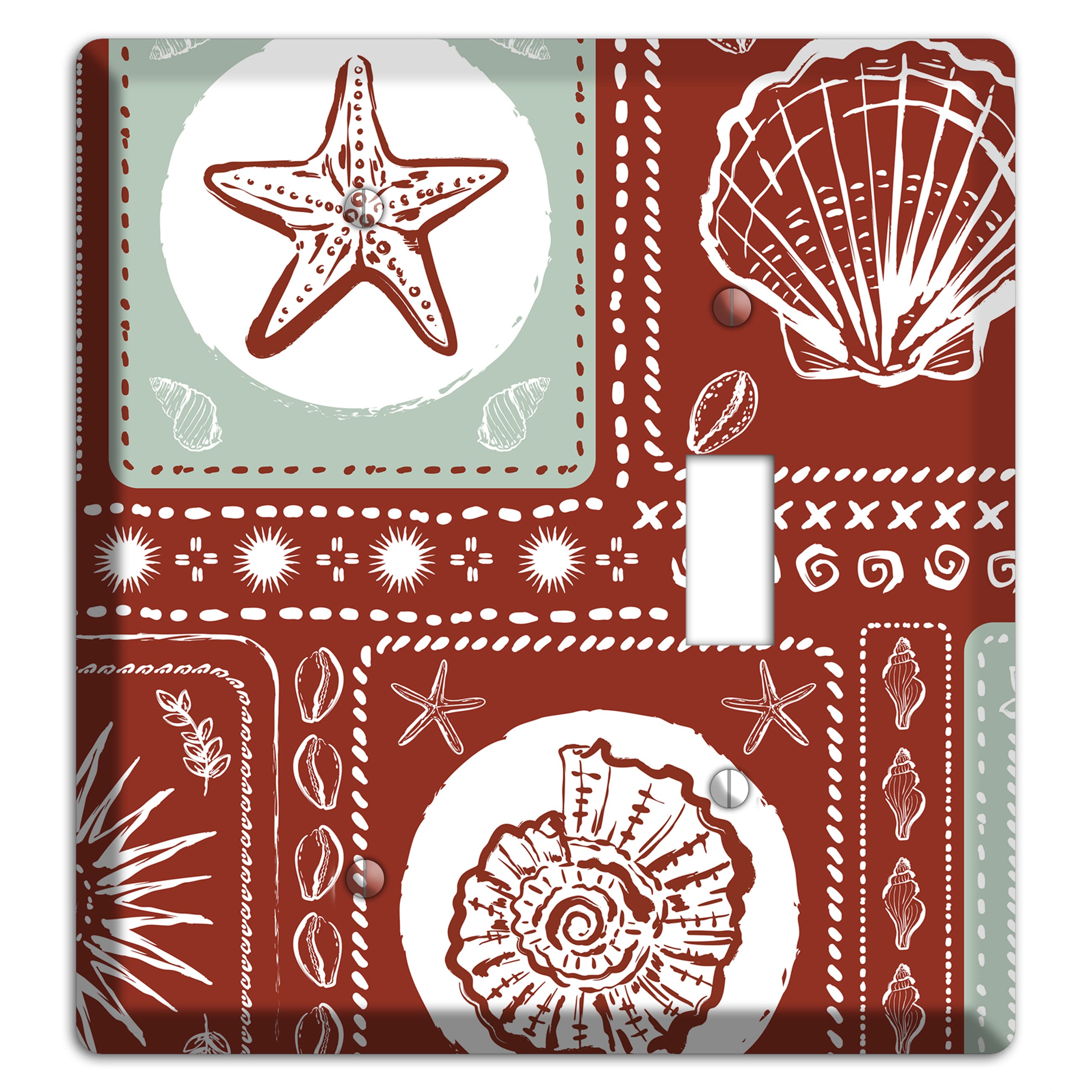 Crimson Tide Relics Blank / Toggle Wallplate
