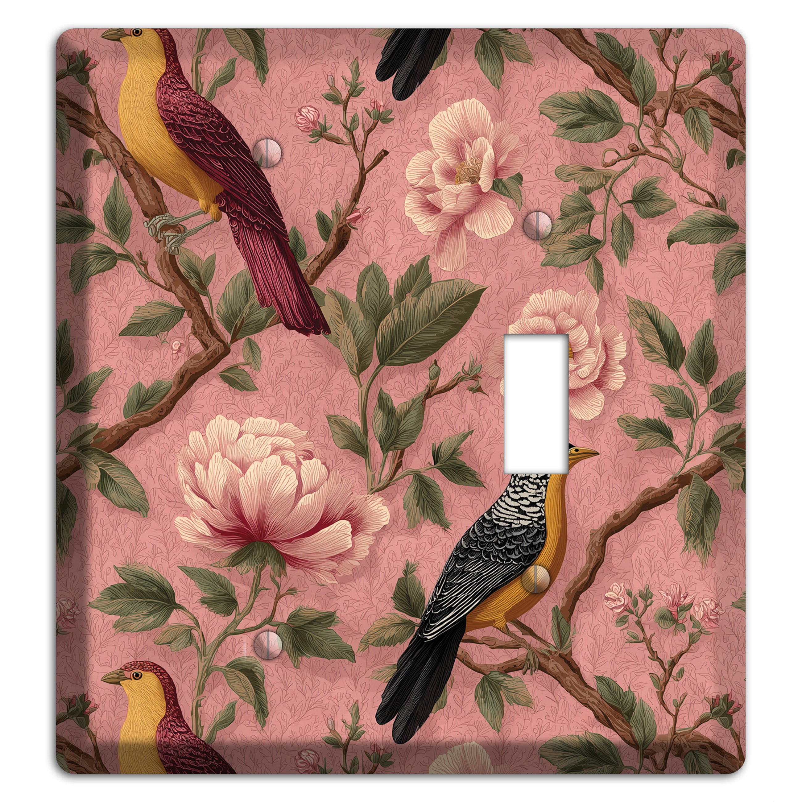 Peony & Perch Blank / Toggle Wallplate