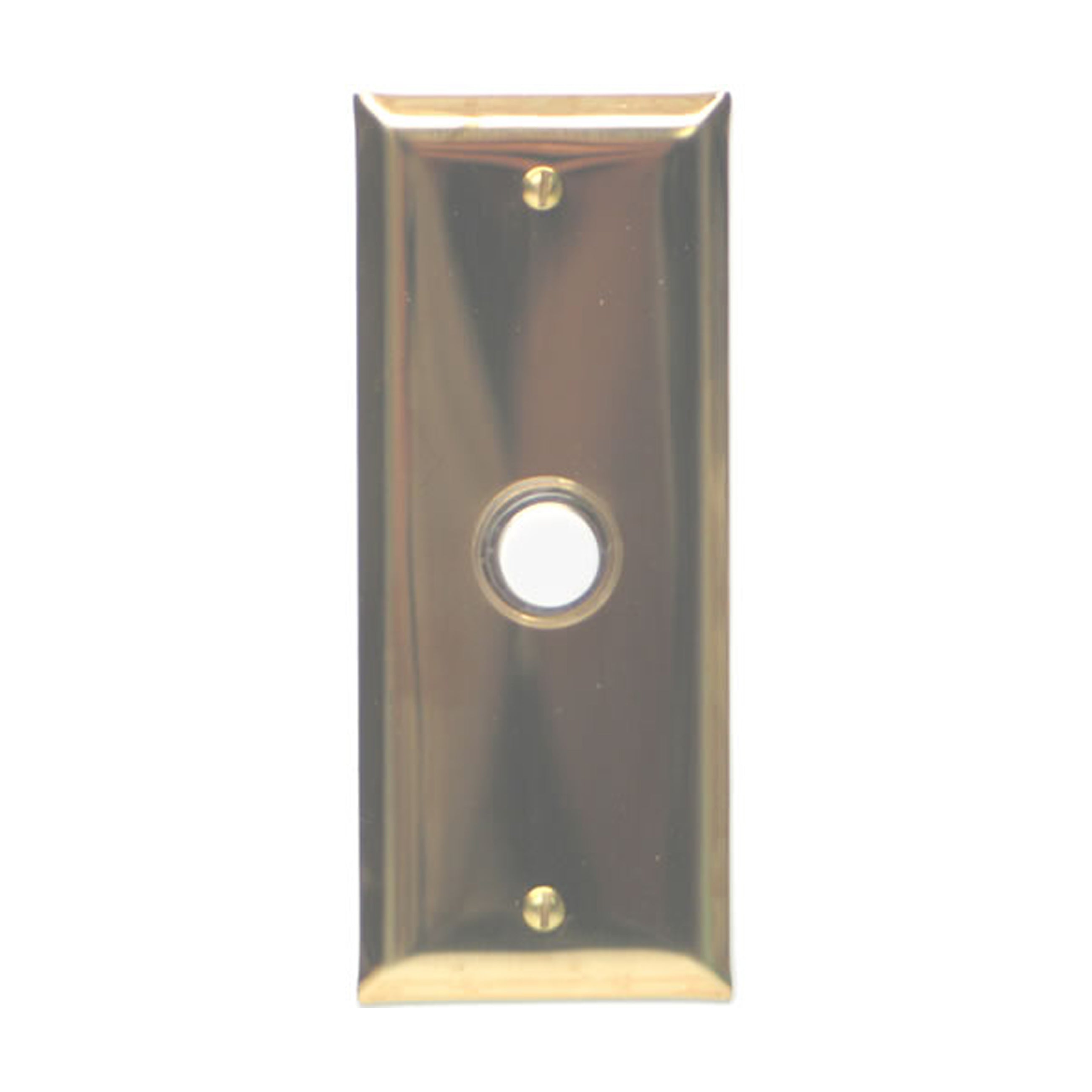 Blank Doorbell - Solid Brass