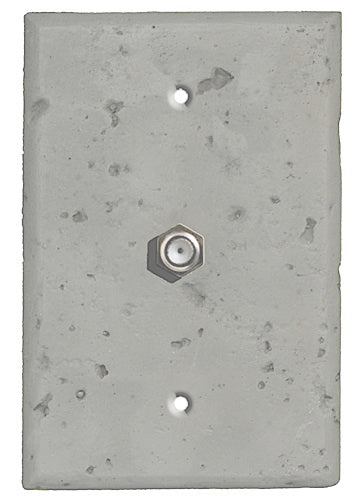 Gray Stone Cable Hardware with Plate