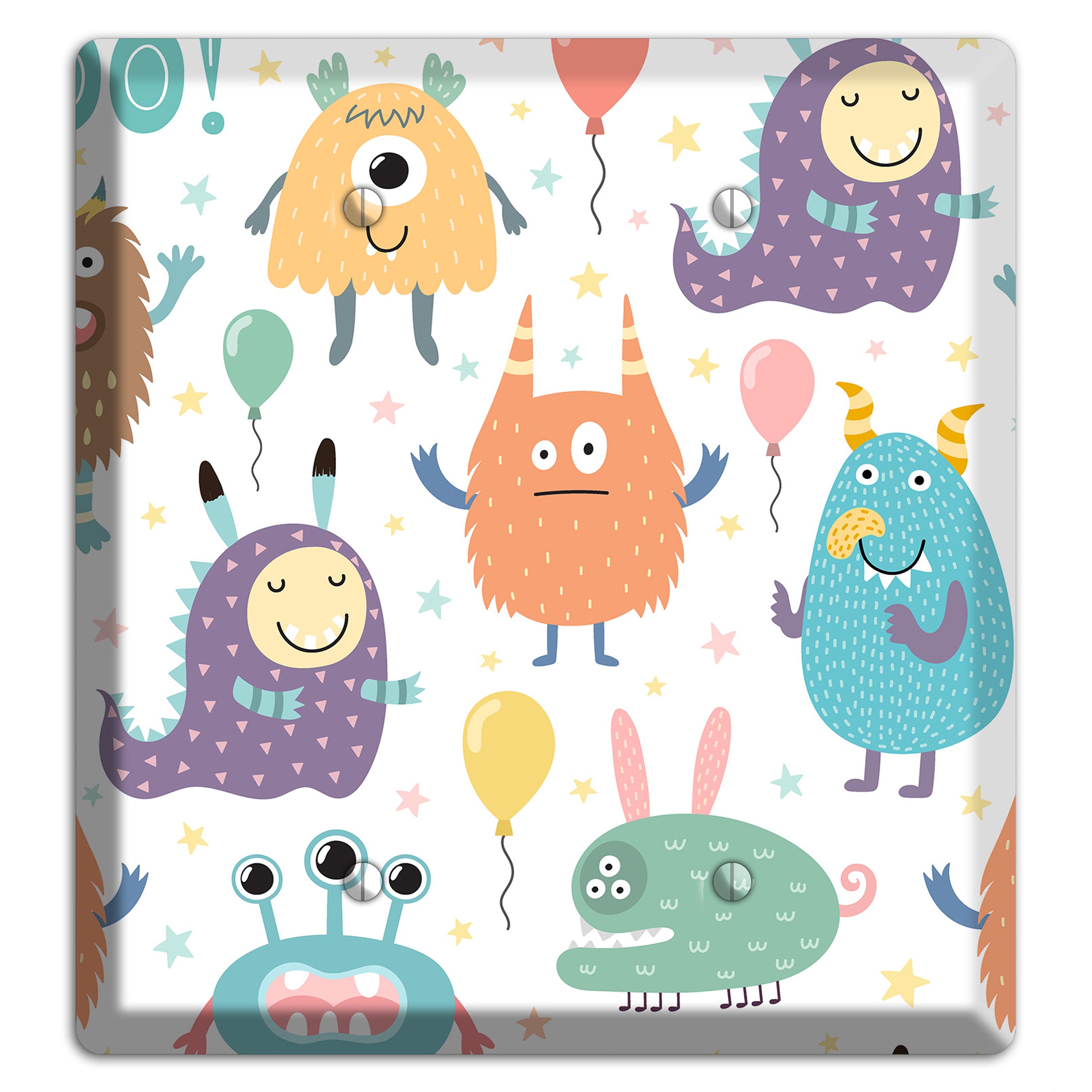Monster Mash 2 Blank Wallplate