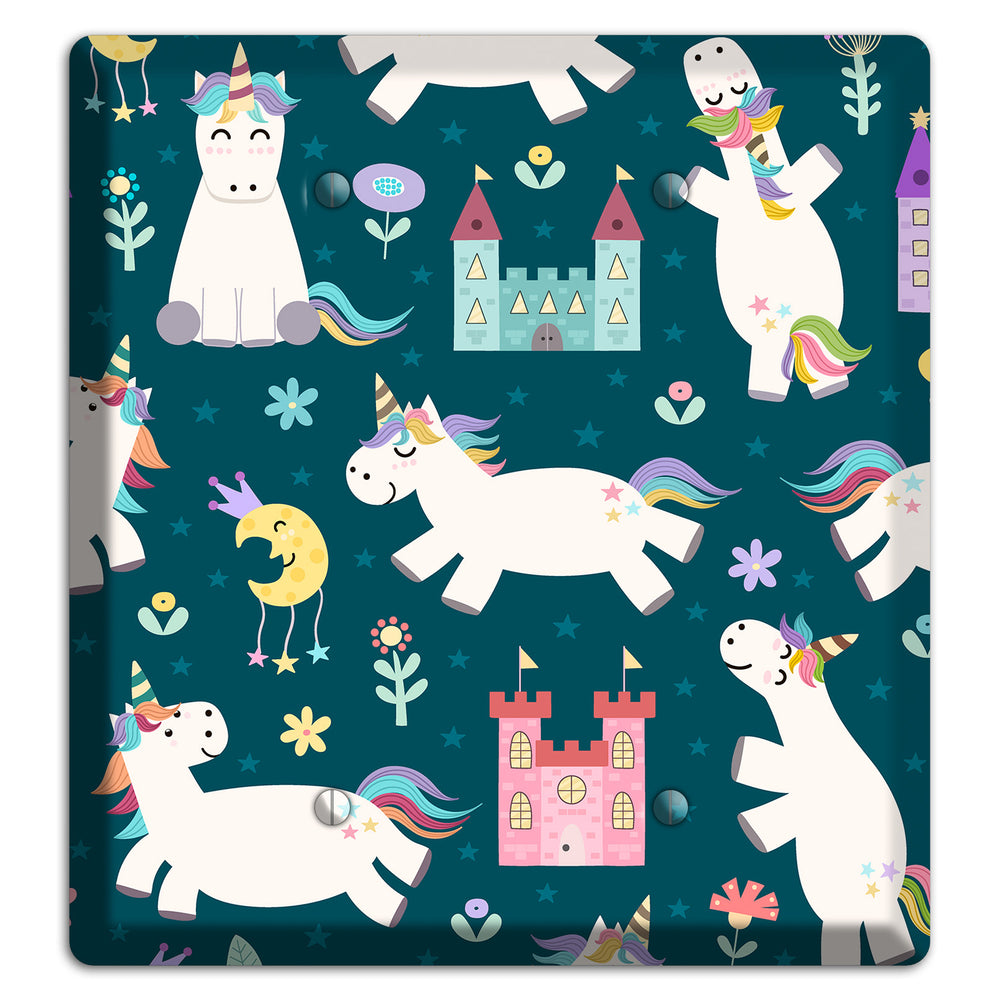 Unicorn Kingdom 2 Blank Wallplate