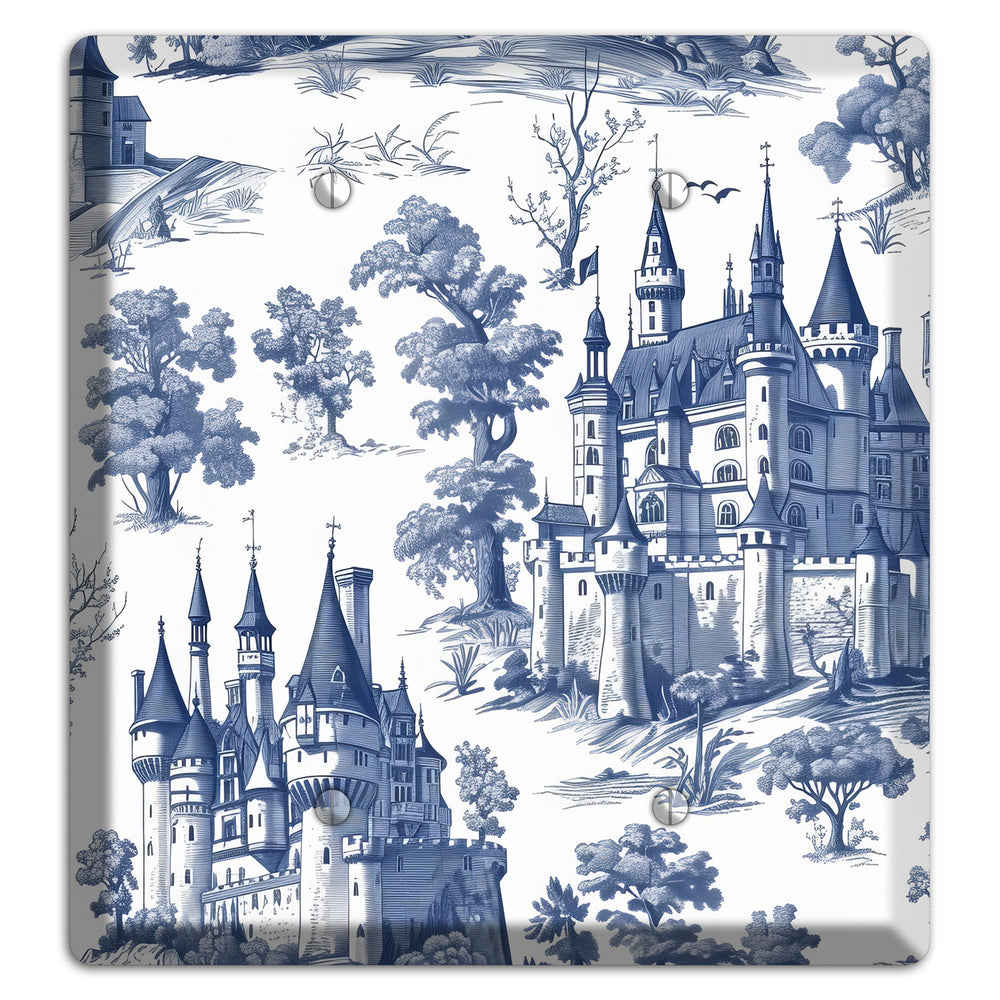 Fortress & Fog 2 Blank Wallplate