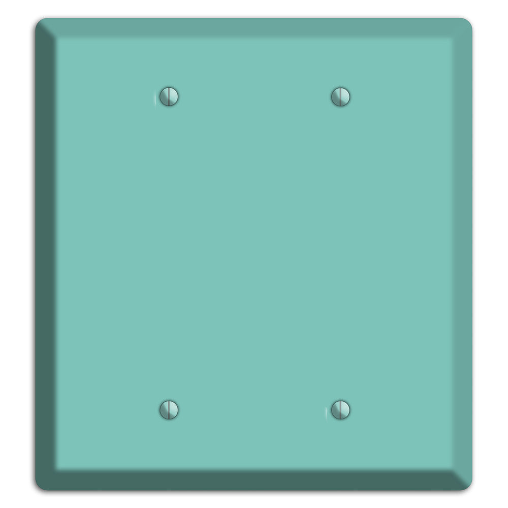 Baxter Seafoam 2 Blank Wallplate