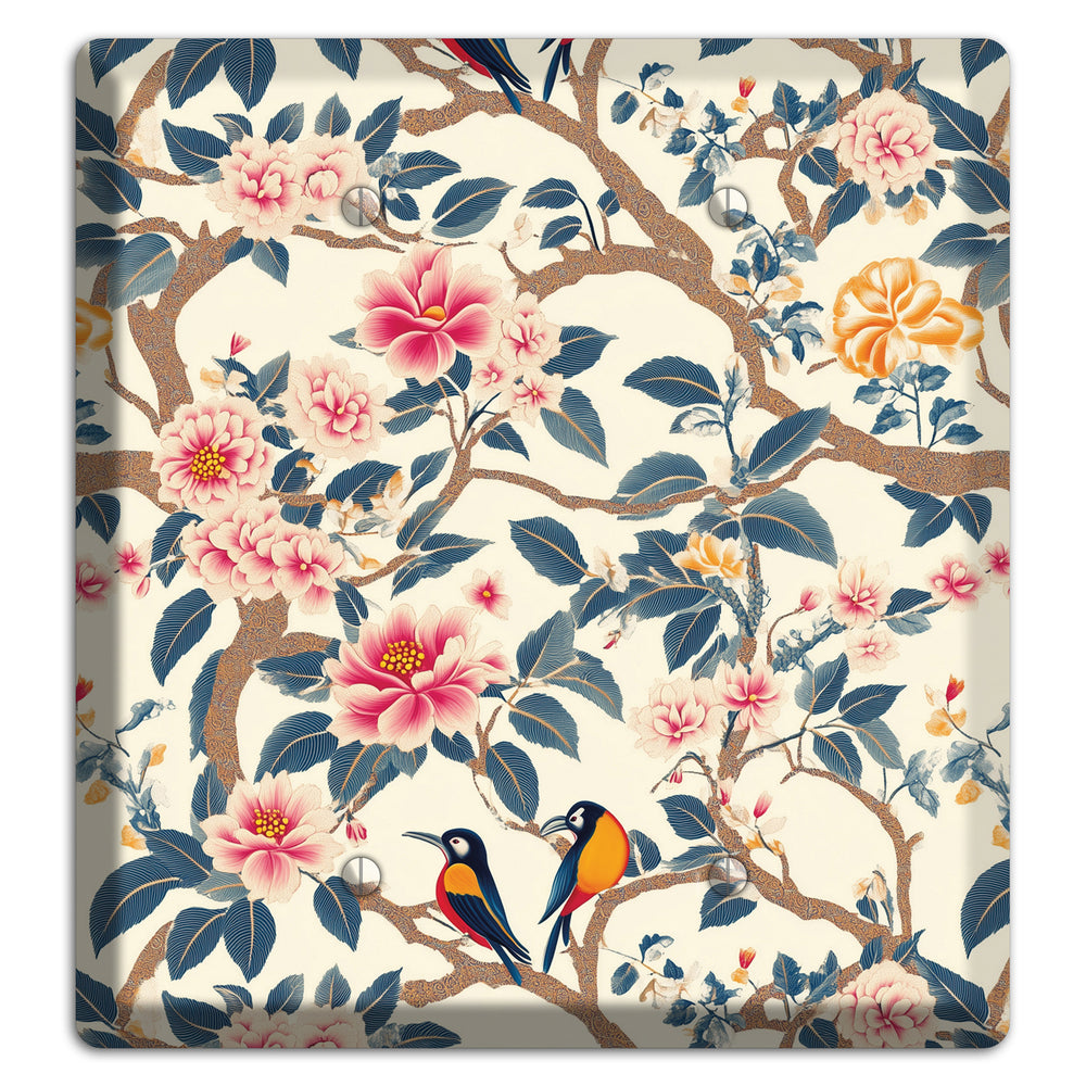 Blossom & Wing 2 Blank Wallplate