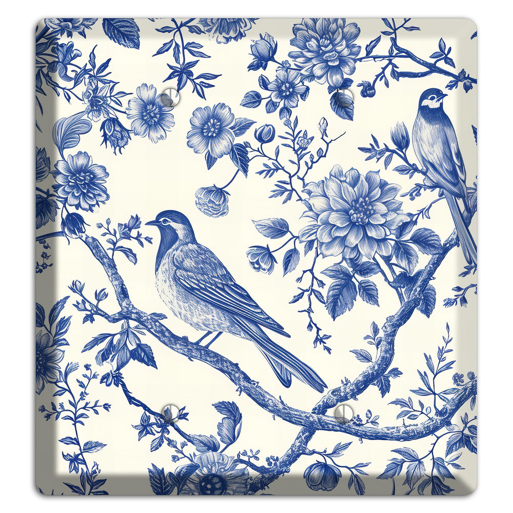 Willow Song Garden 2 Blank Wallplate