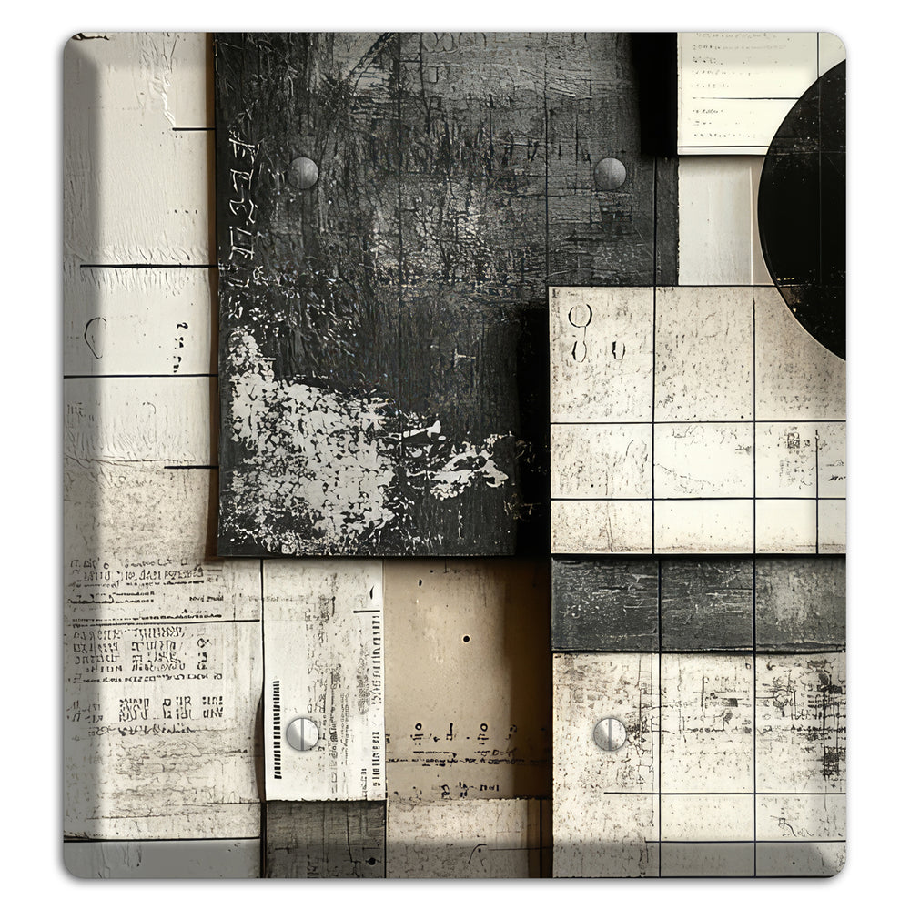 Lunar Grid Archive 2 Blank Wallplate