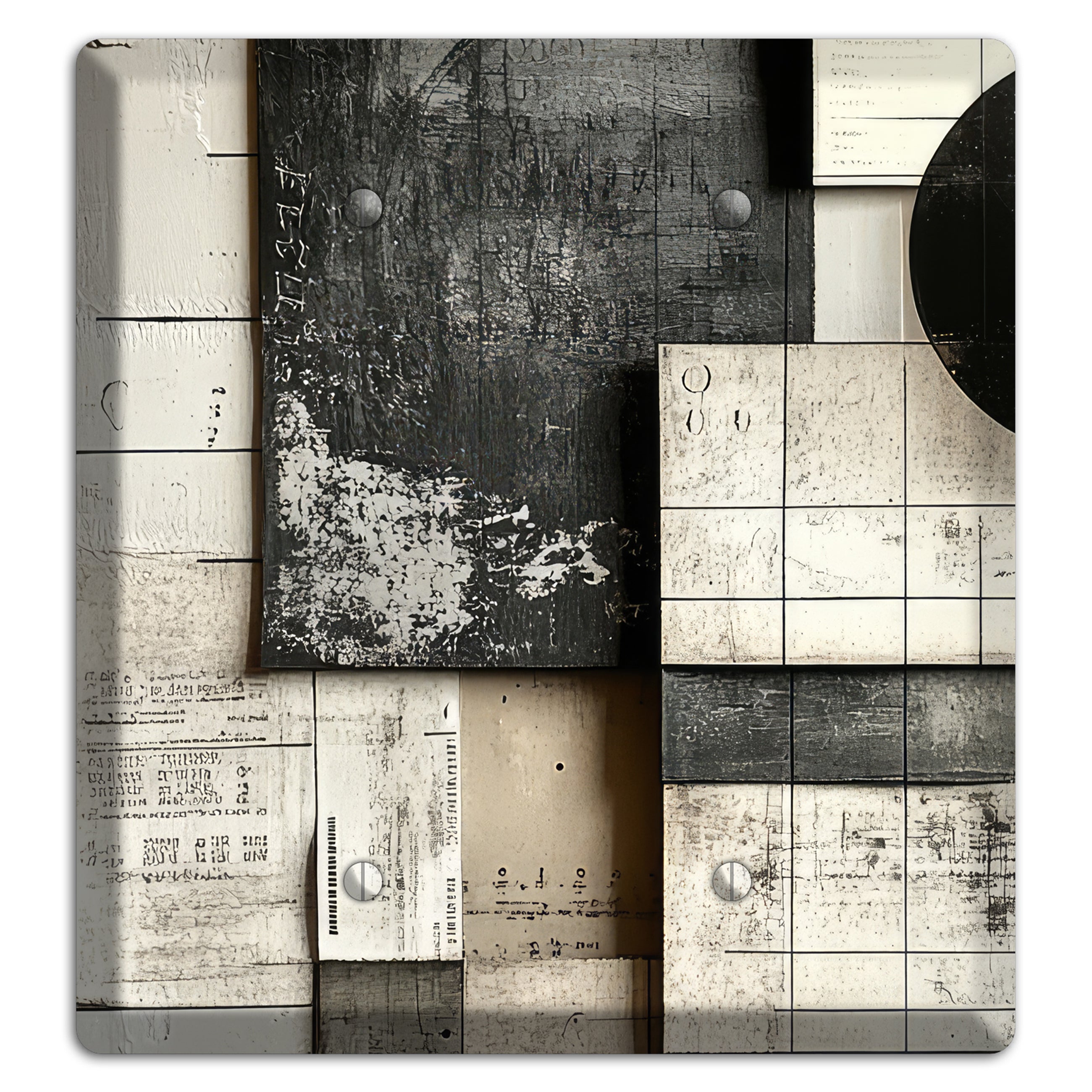 Lunar Grid Archive 2 Blank Wallplate