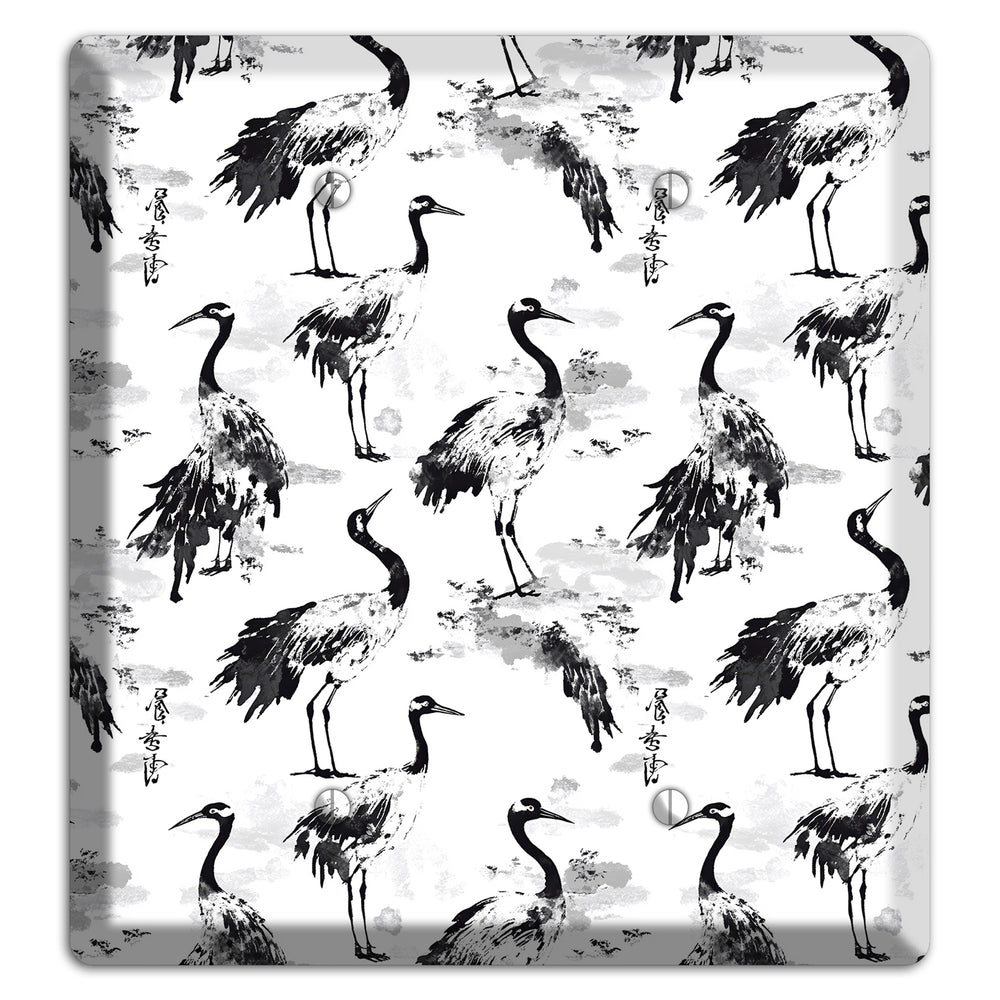 Sumi Ink Vigil 2 Blank Wallplate