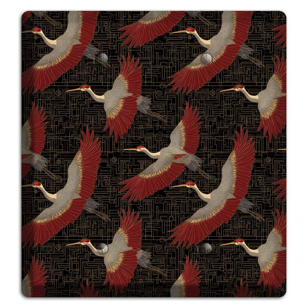 Scarlet Circuit Flight 2 Blank Wallplate