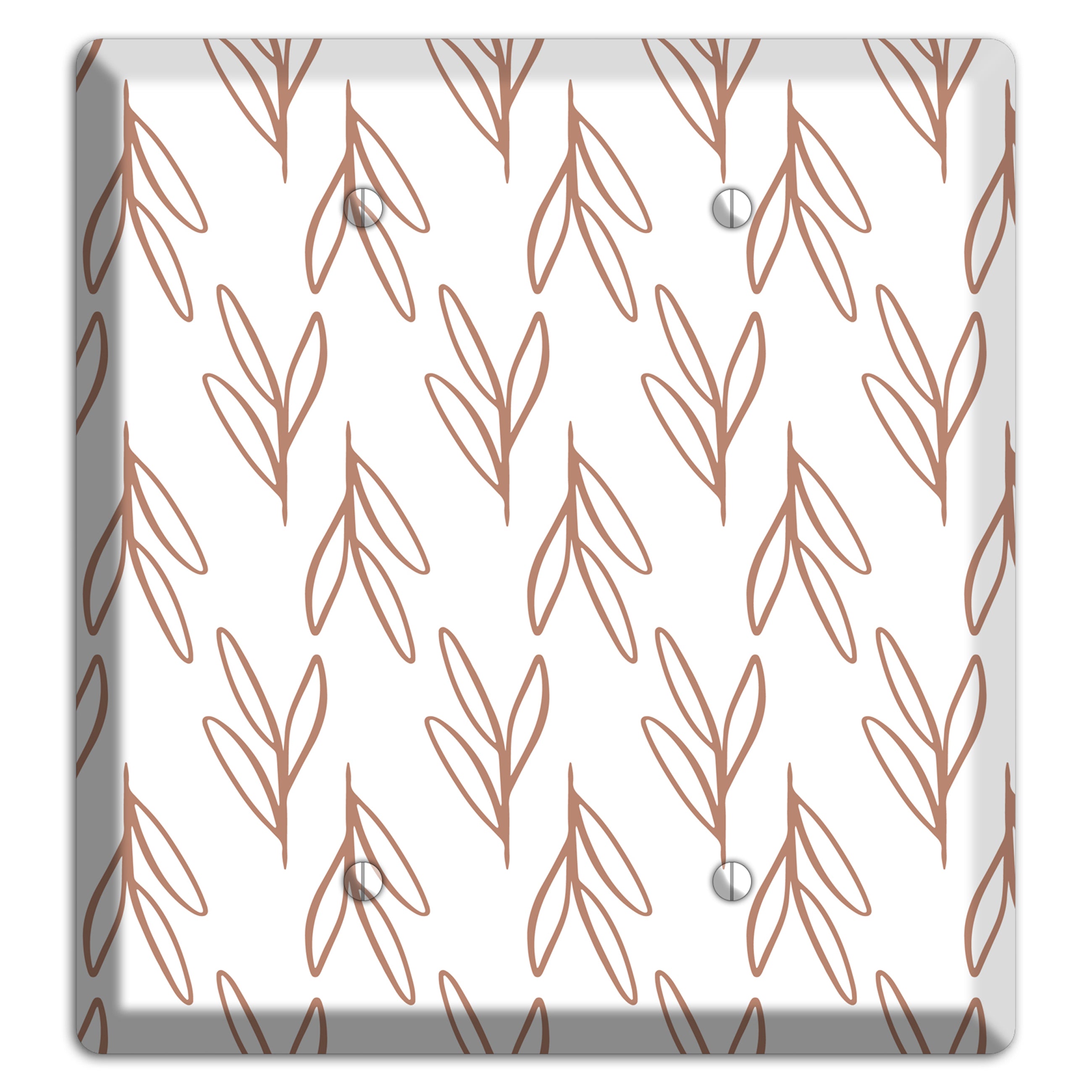 Whisper & Stem 2 Blank Wallplate