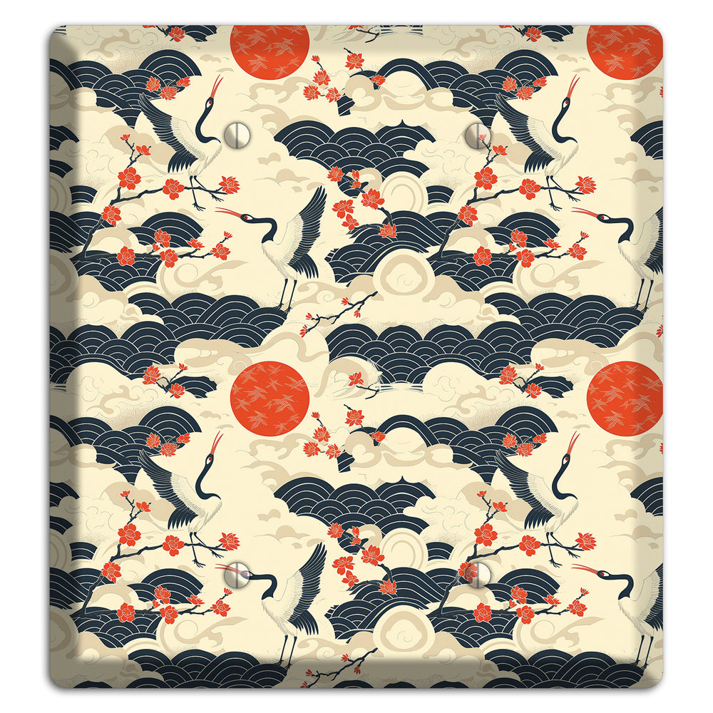 Crimson Sun Ascent 2 Blank Wallplate