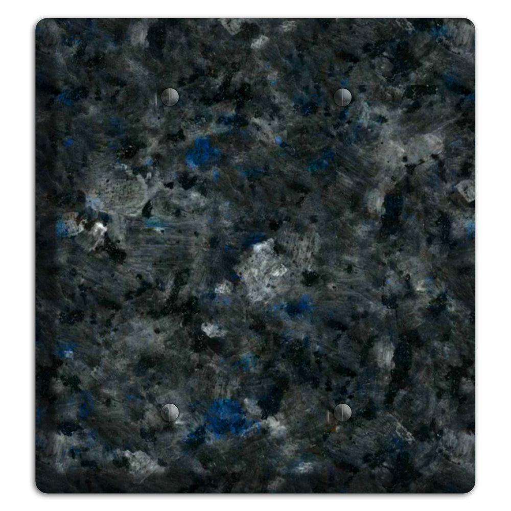 Blue Pearl GT Granite 2 Blank Wallplate