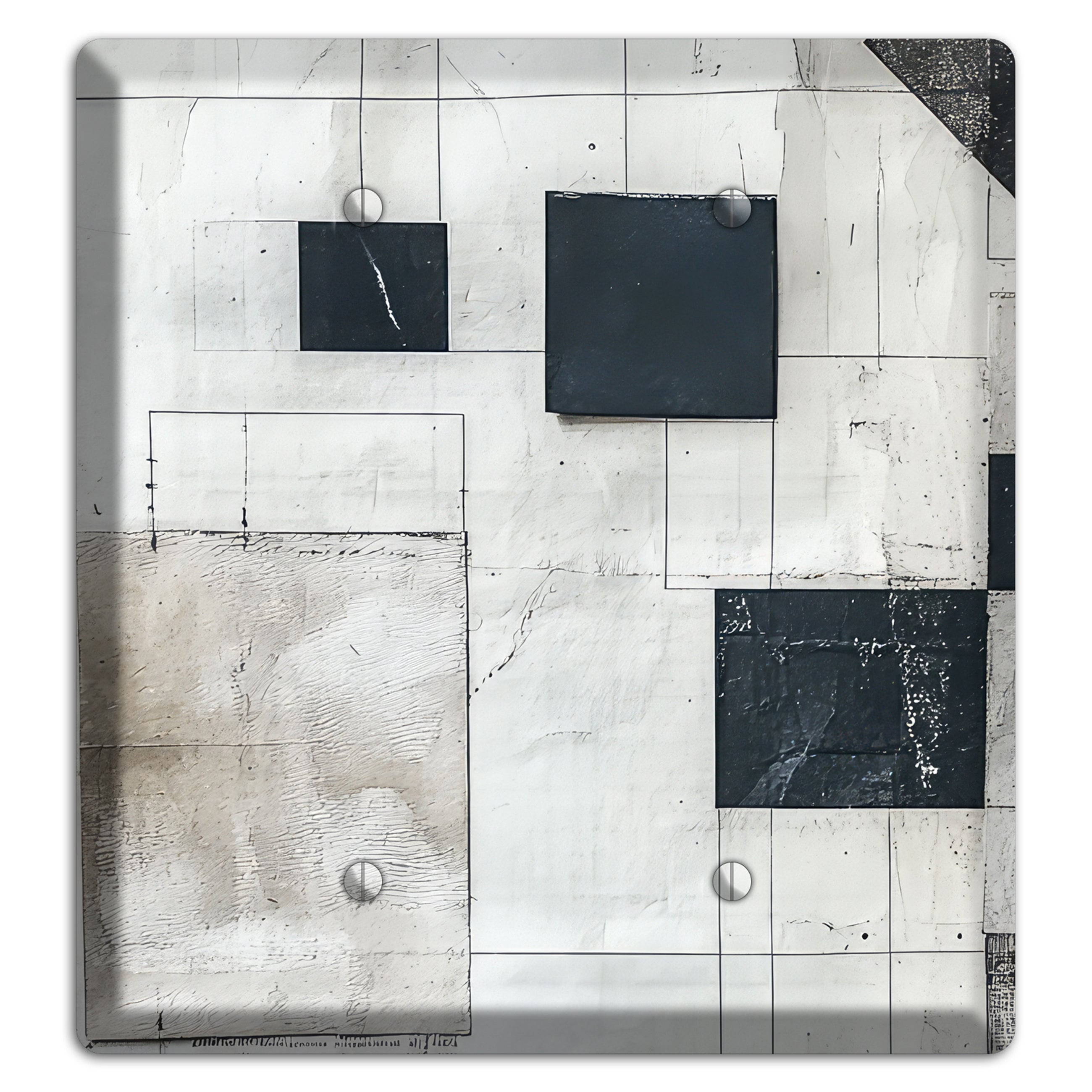 Ledger & Silence 2 Blank Wallplate