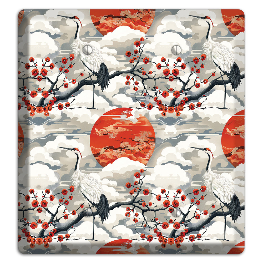 Vermillion Sun Rising 2 Blank Wallplate