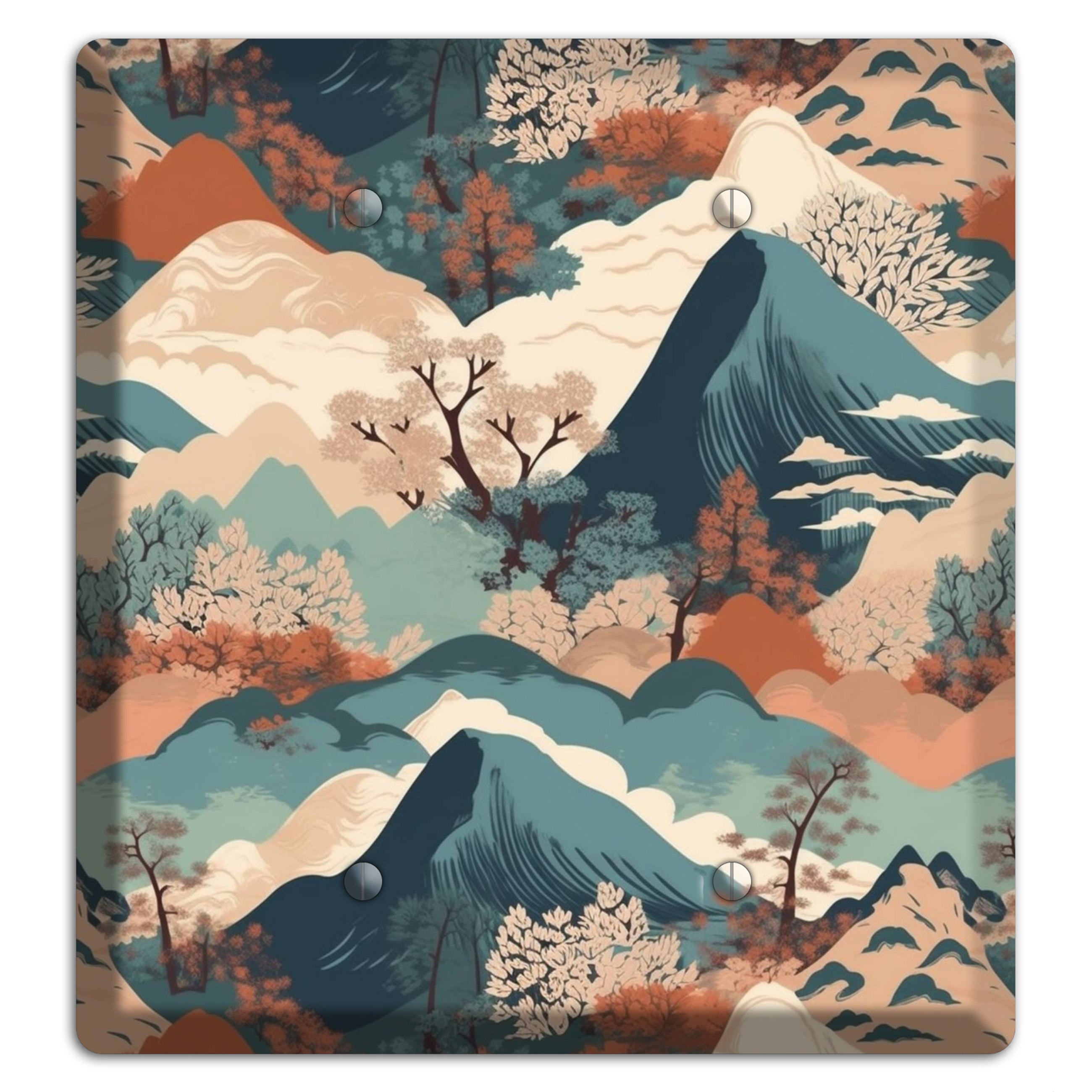 Mountain Reverie 2 Blank Wallplate