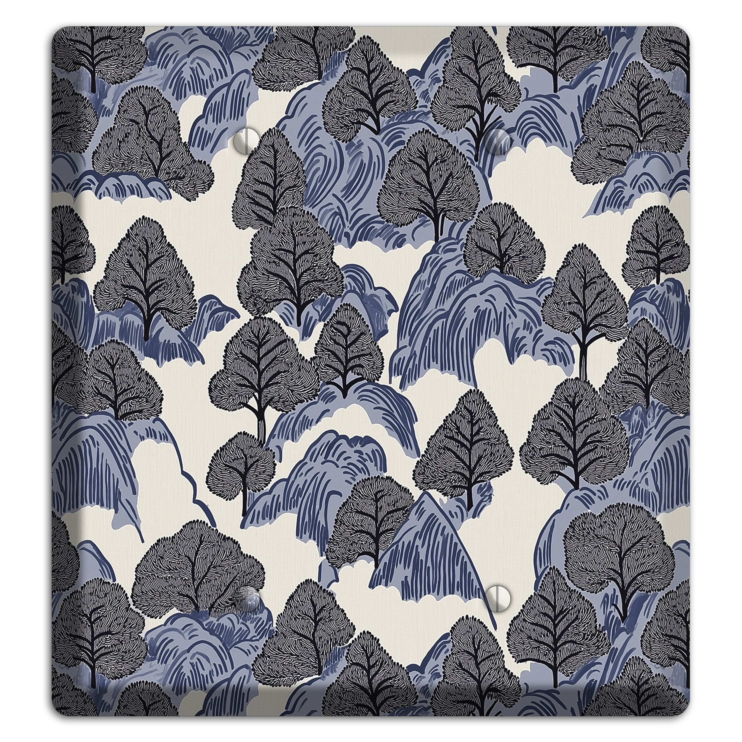 Thousand Pines 2 Blank Wallplate