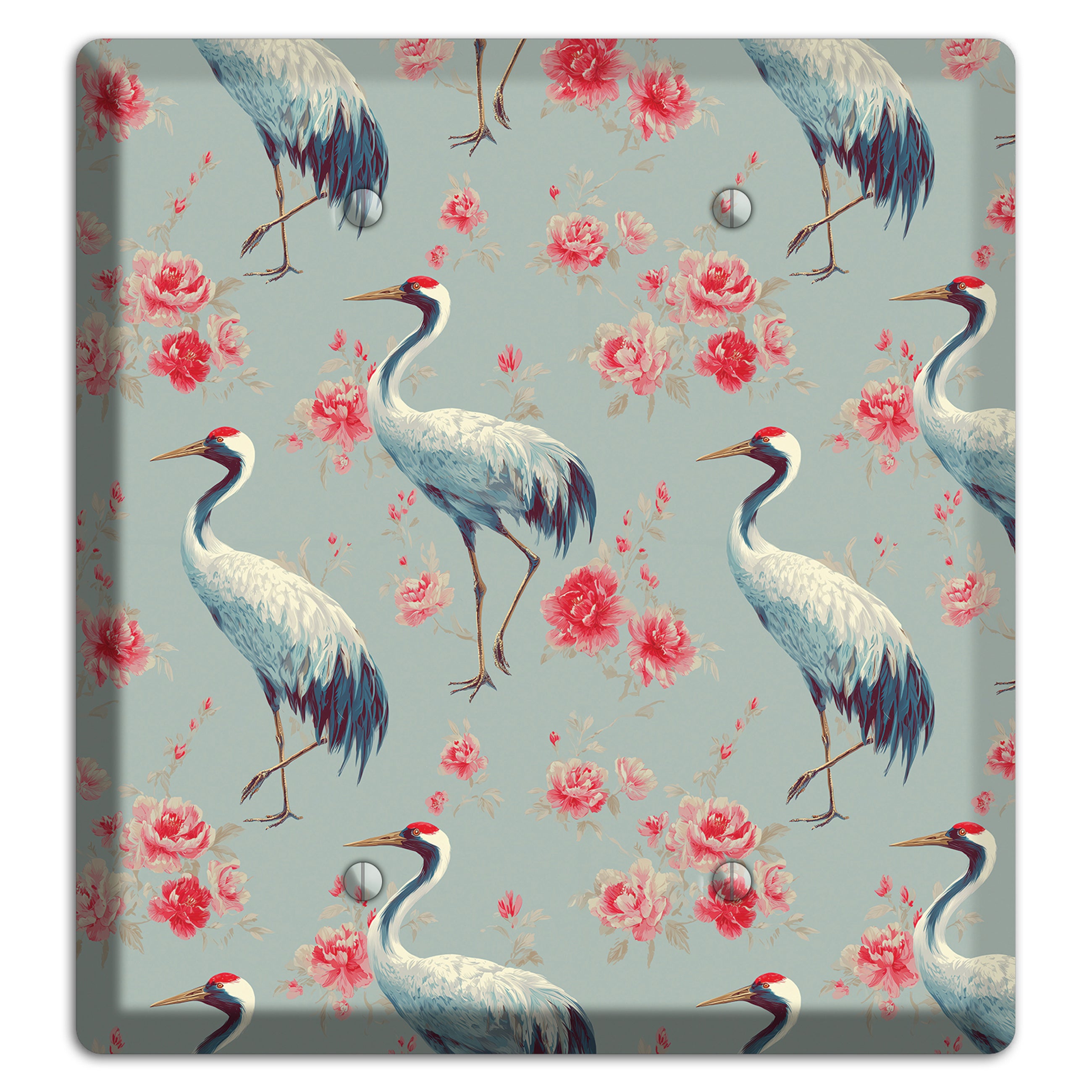 Rose Mist Vigil 2 Blank Wallplate