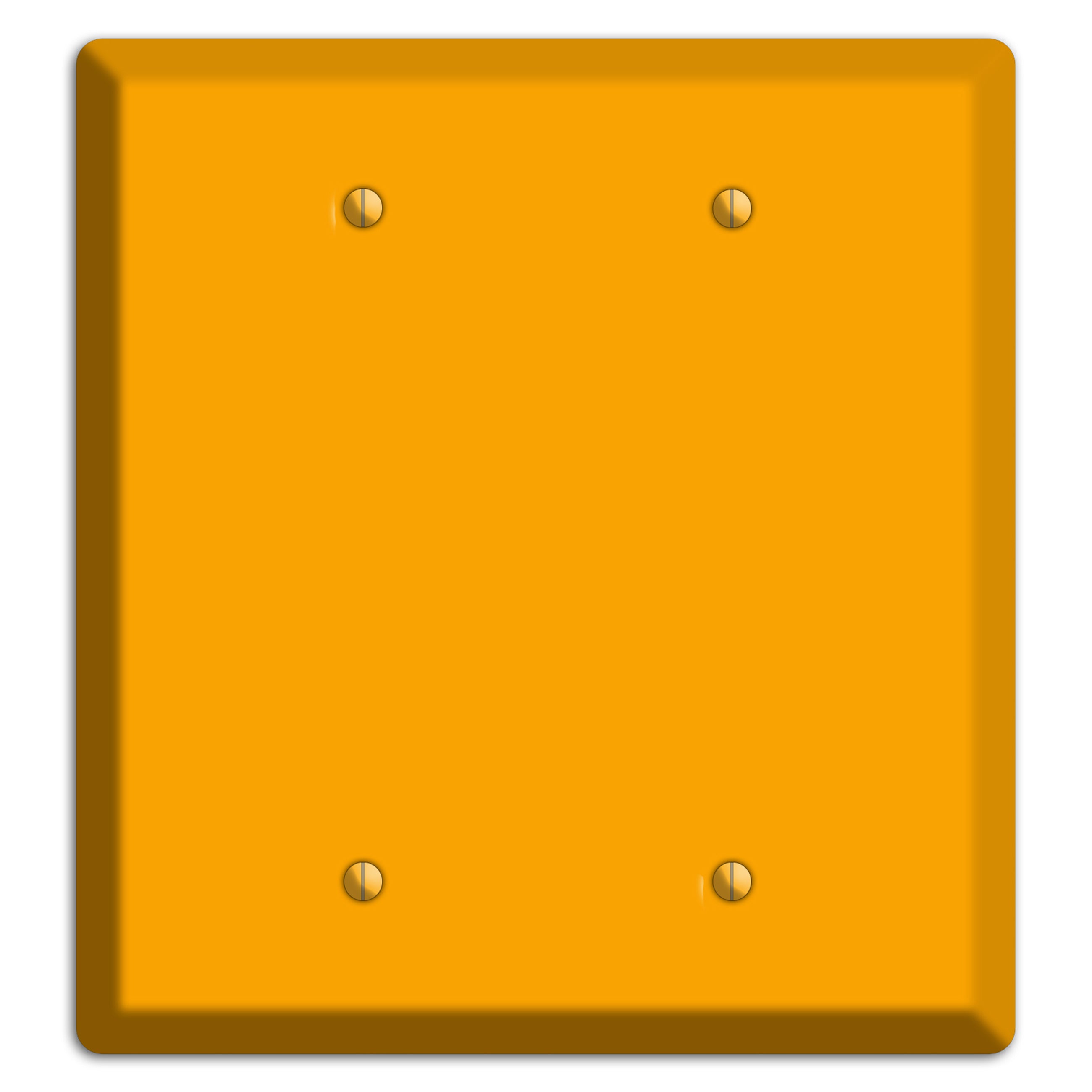 Baxter Mustard 2 Blank Wallplate