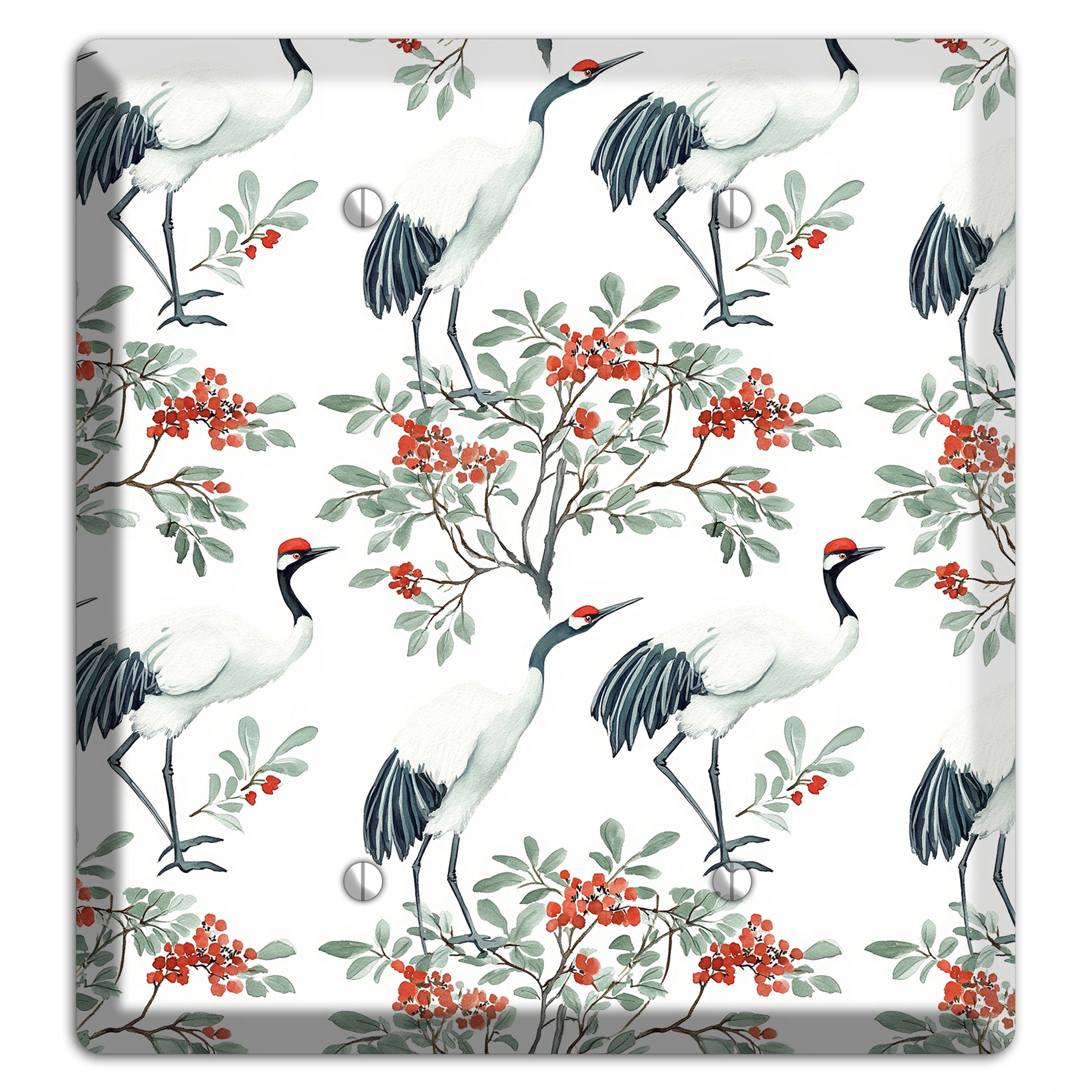 Scarlet Crown Reverie 2 Blank Wallplate