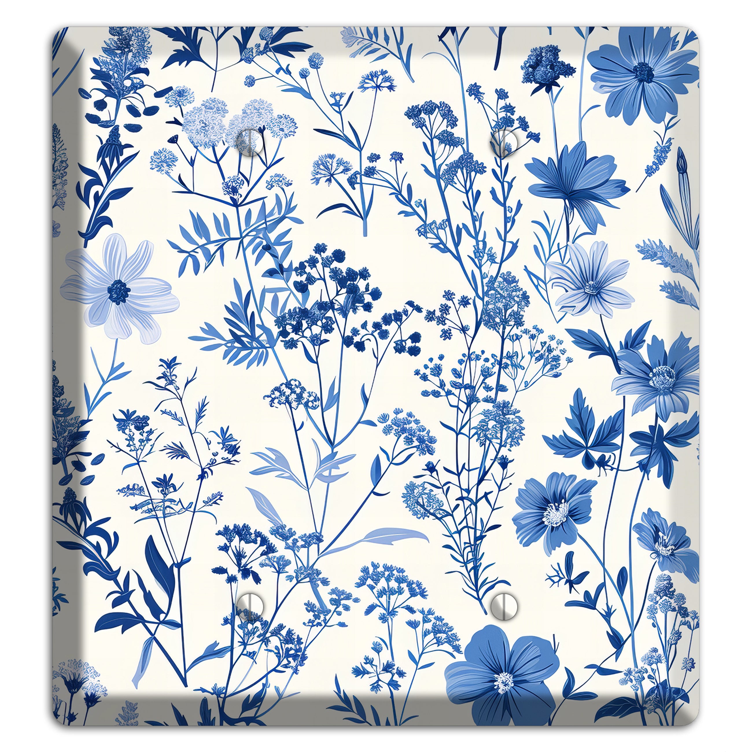 Meadow in Monochrome 2 Blank Wallplate