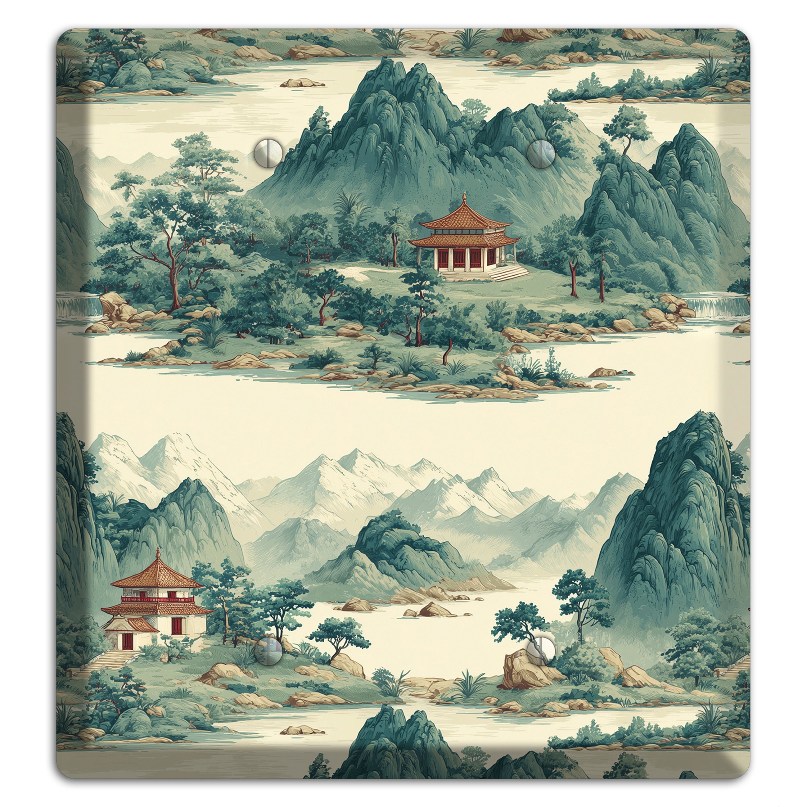 Mist & Pavilion 2 Blank Wallplate