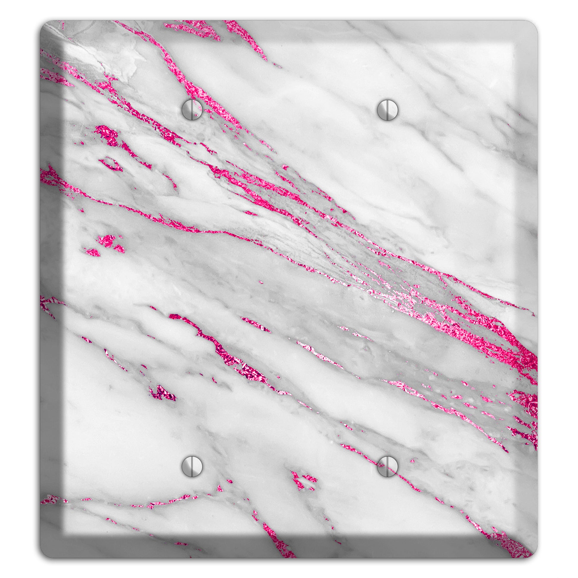 Can Can Marble 2 Blank Wallplate