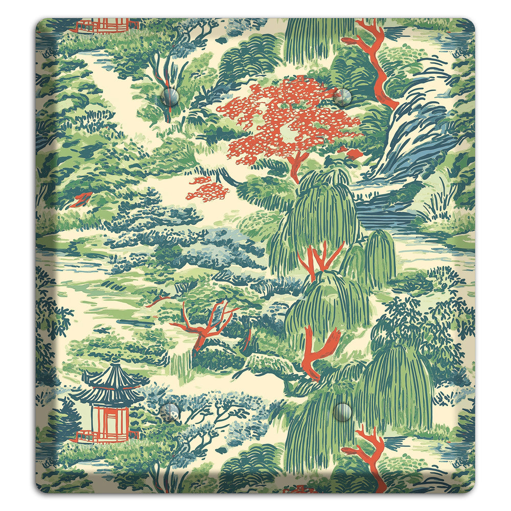 Pavilion & Willow 2 Blank Wallplate