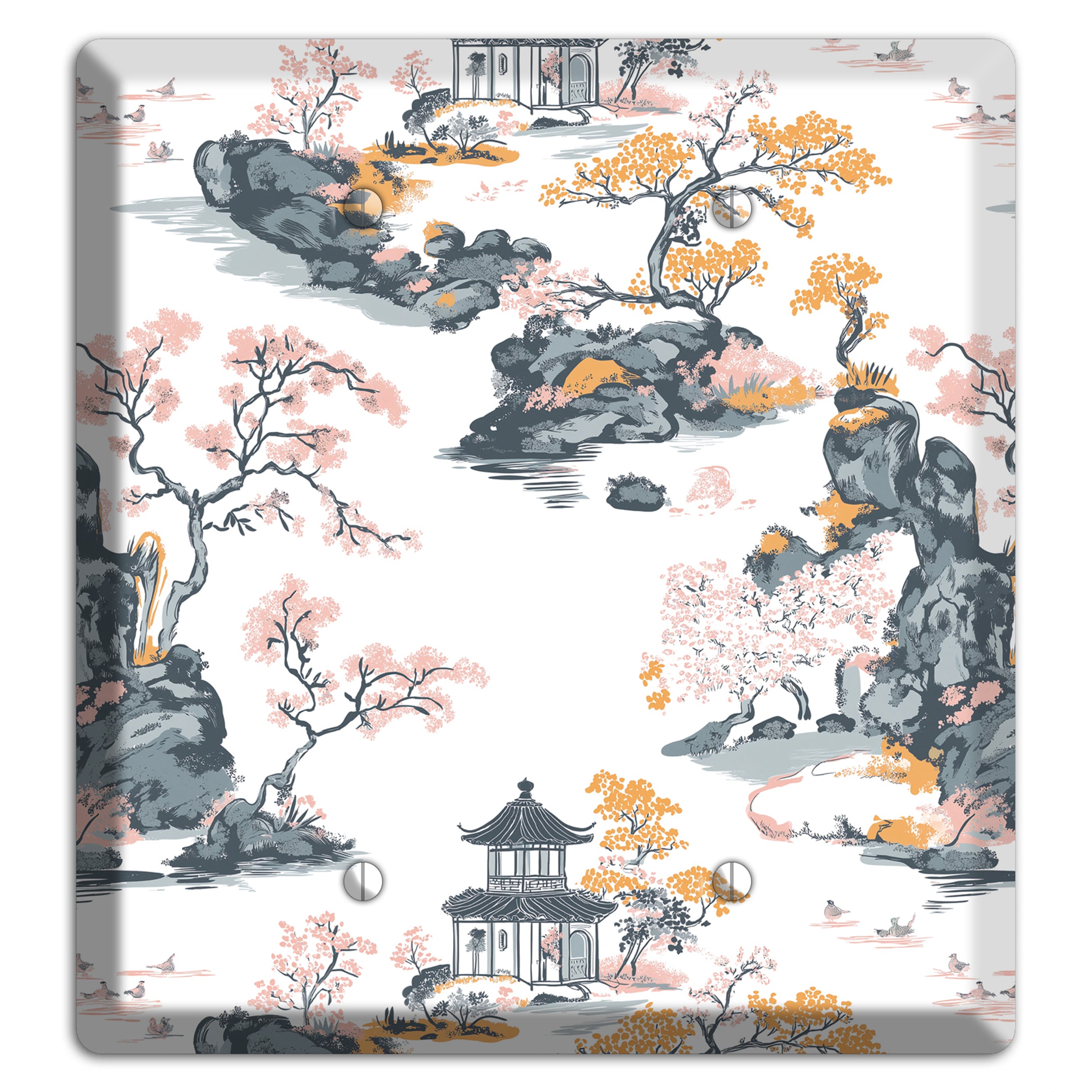 Stone Garden Reverie 2 Blank Wallplate