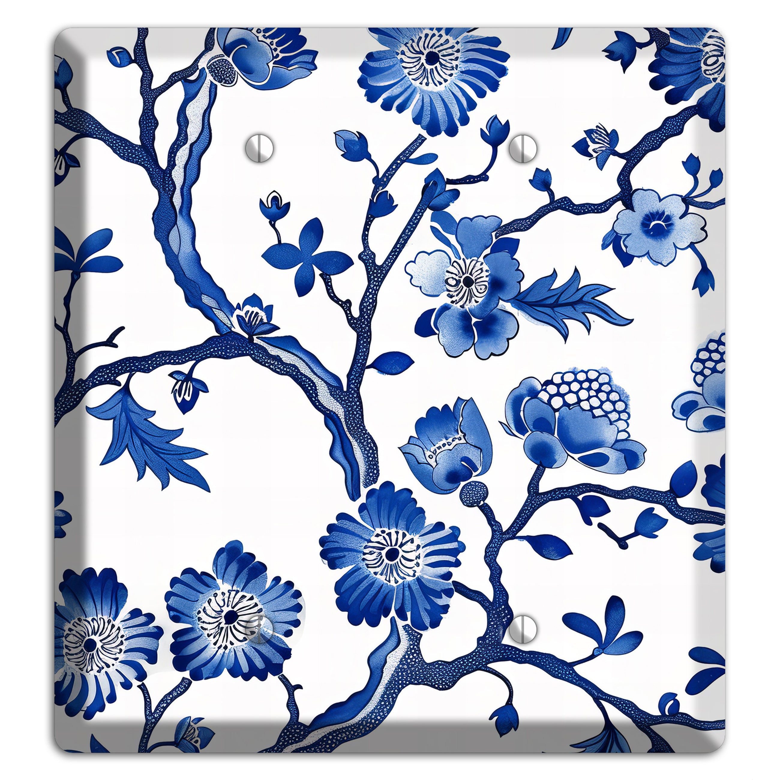 Porcelain Garden Reverie 2 Blank Wallplate