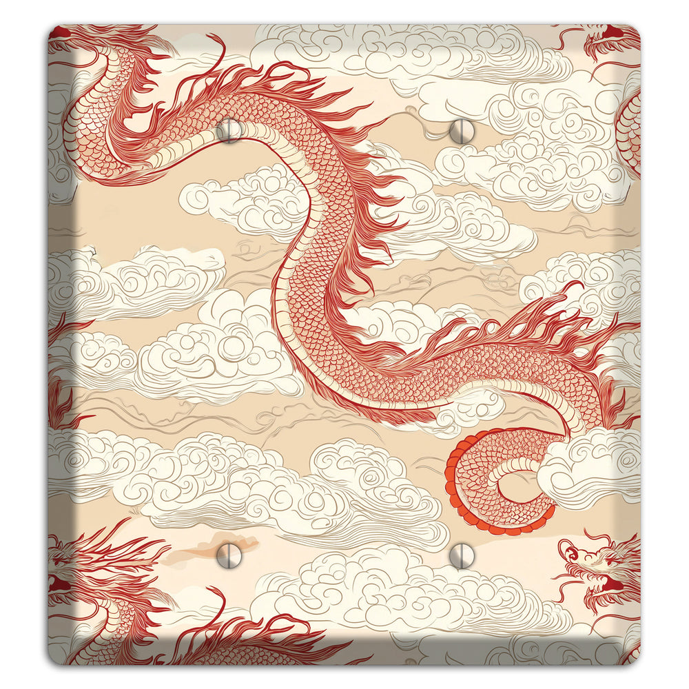 Celestial Dragon Dance 2 Blank Wallplate
