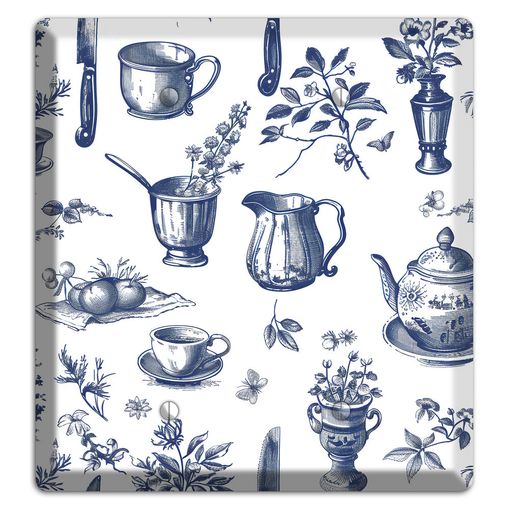 Pantry & Petal 2 Blank Wallplate