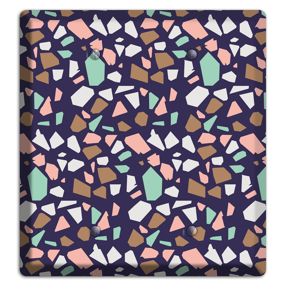 Midnight Mosaic 2 Blank Wallplate