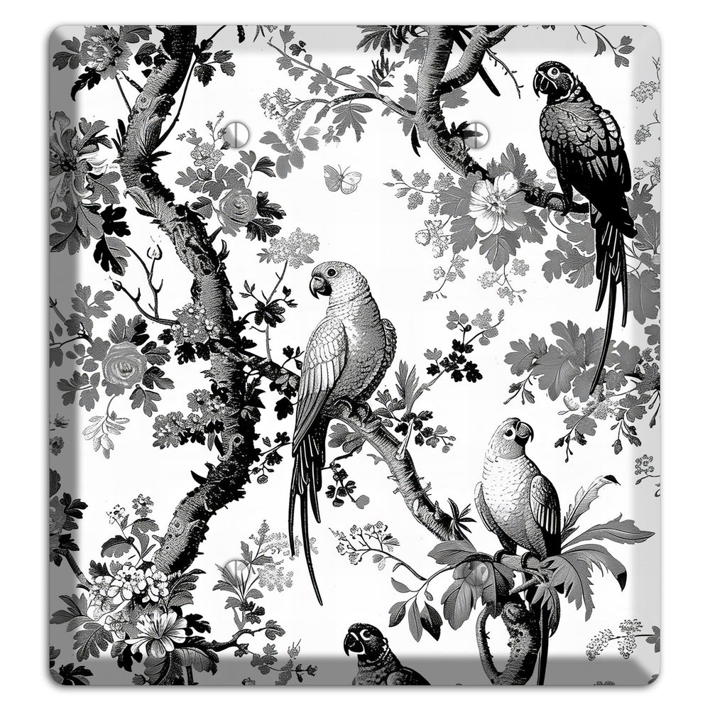 Parlor of Parrots 2 Blank Wallplate