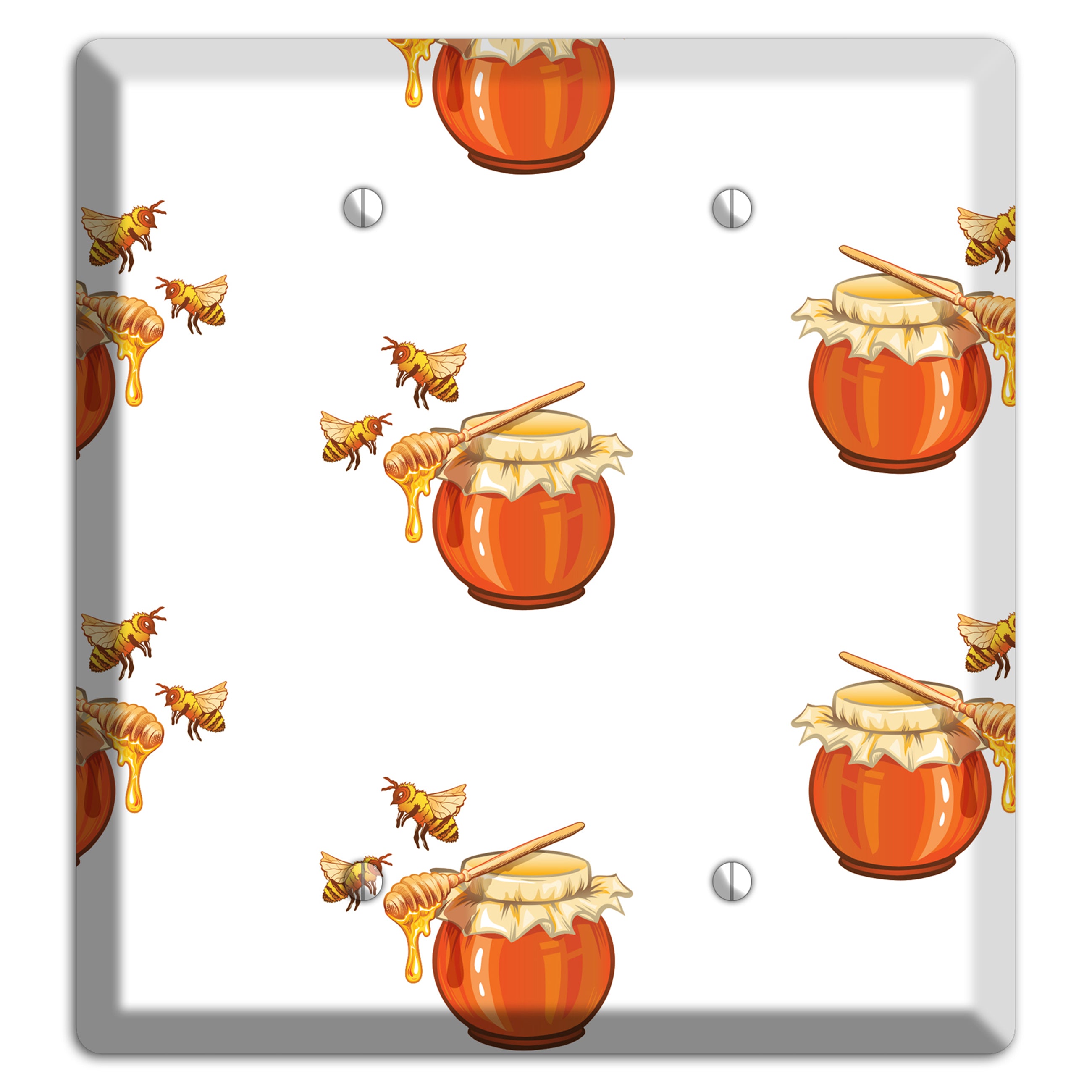 Honey & Hive 2 Blank Wallplate