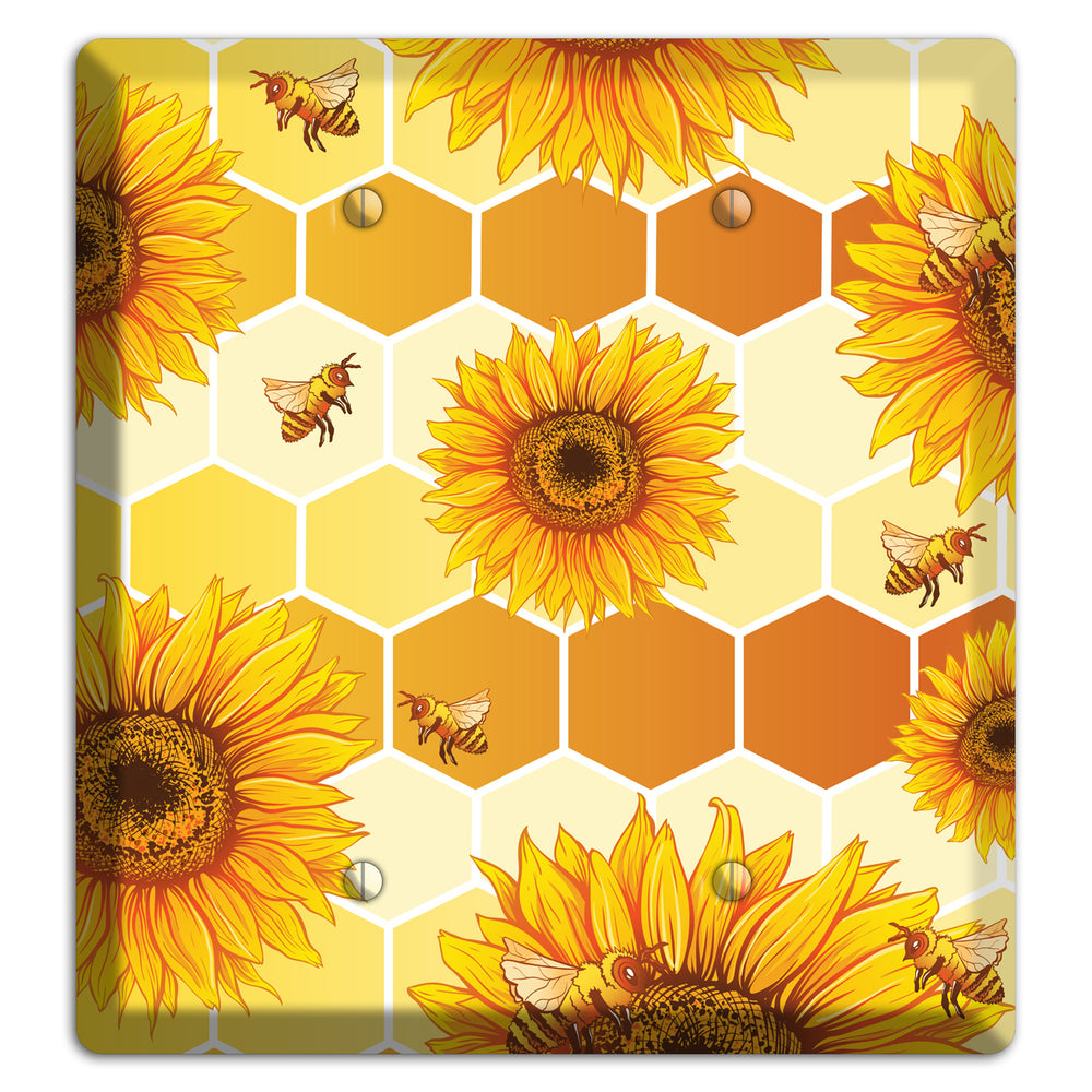 Honeycomb Solstice 2 Blank Wallplate