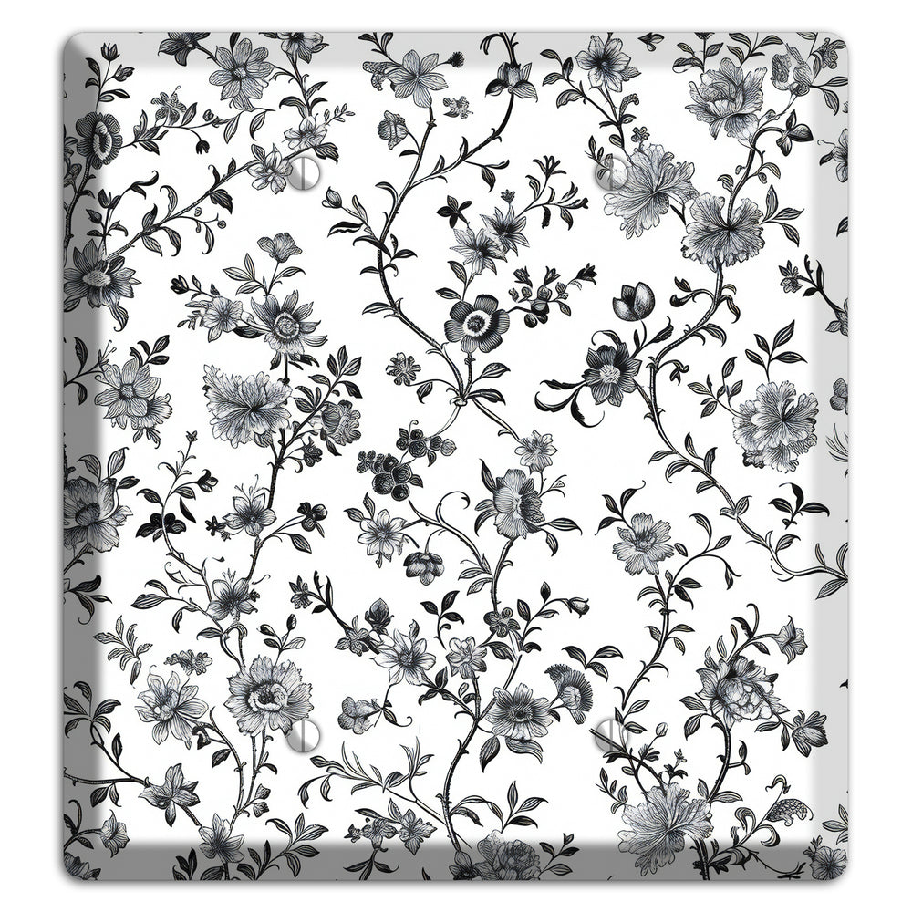 Ink & Ivory Thicket 2 Blank Wallplate