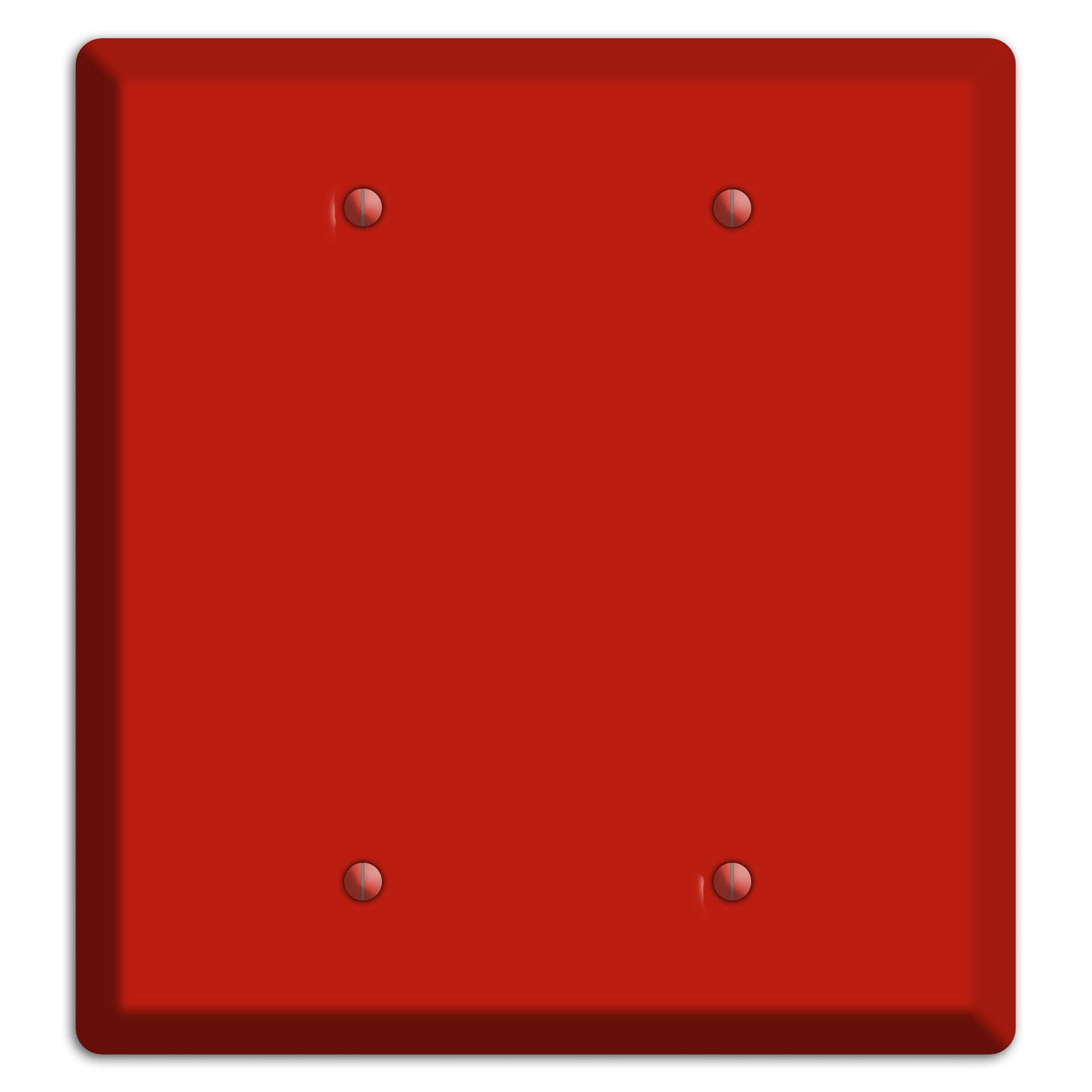 Baxter Simply Red 2 Blank Wallplate