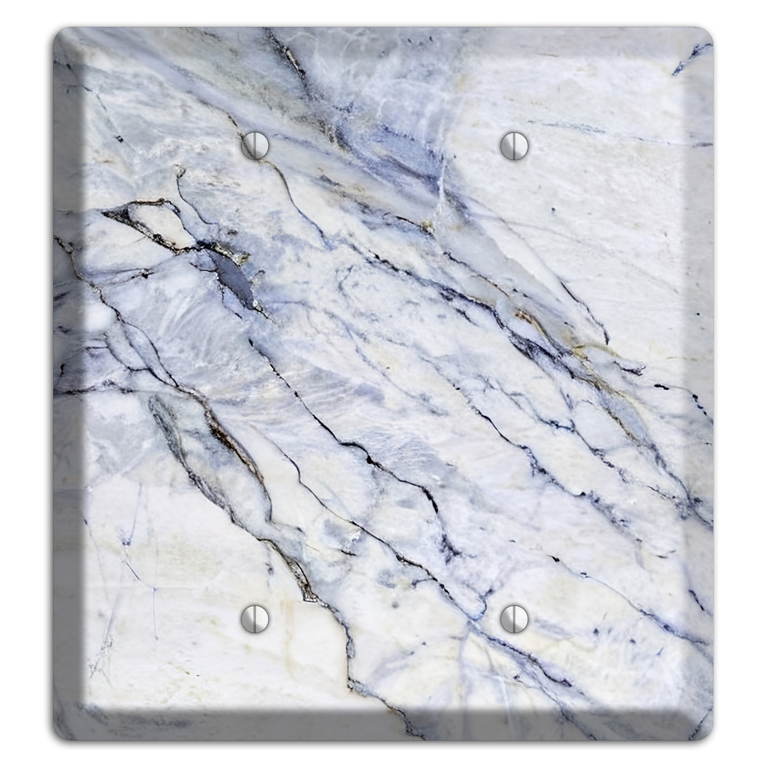 Geyser Marble 2 Blank Wallplate