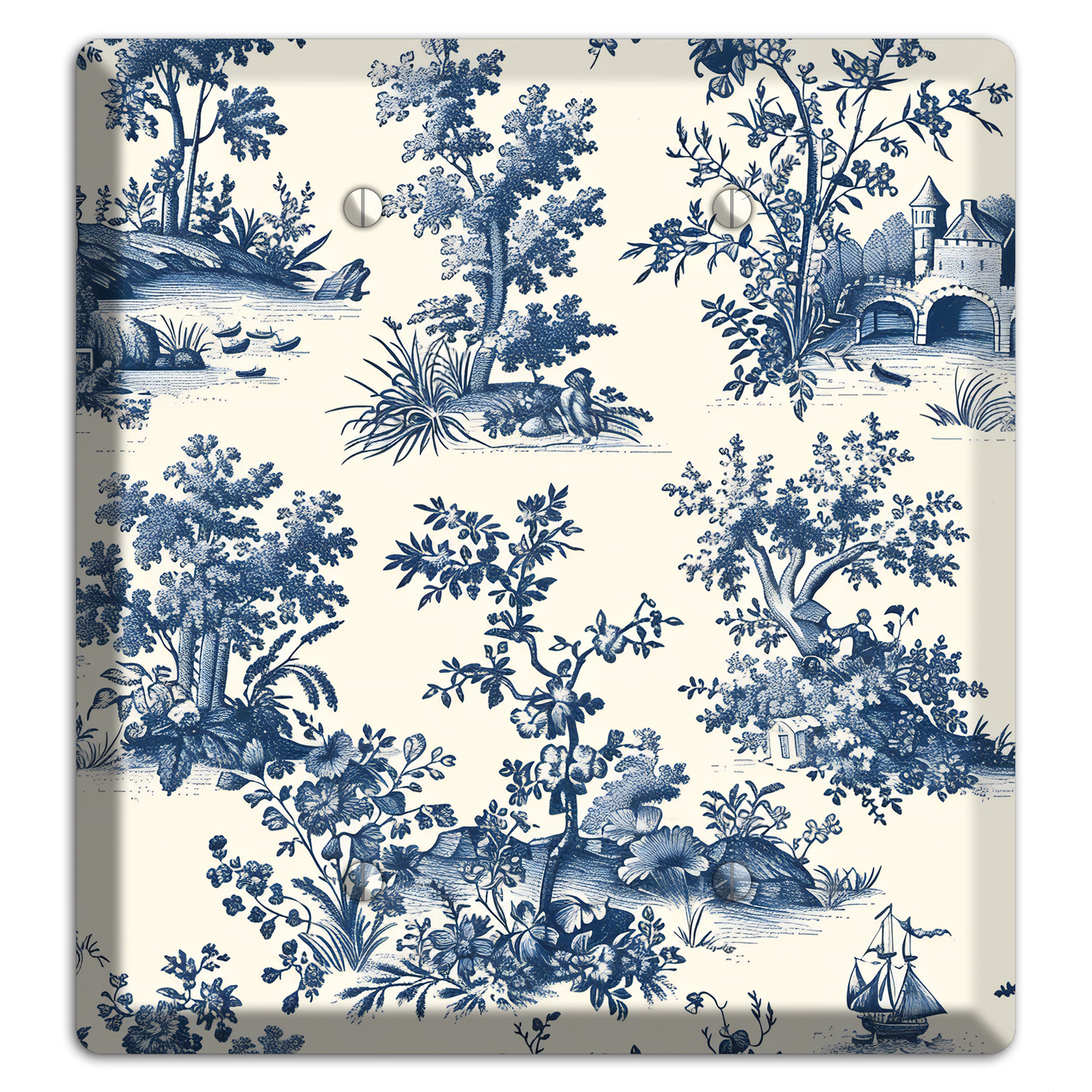Harbor & Hedgerow 2 Blank Wallplate