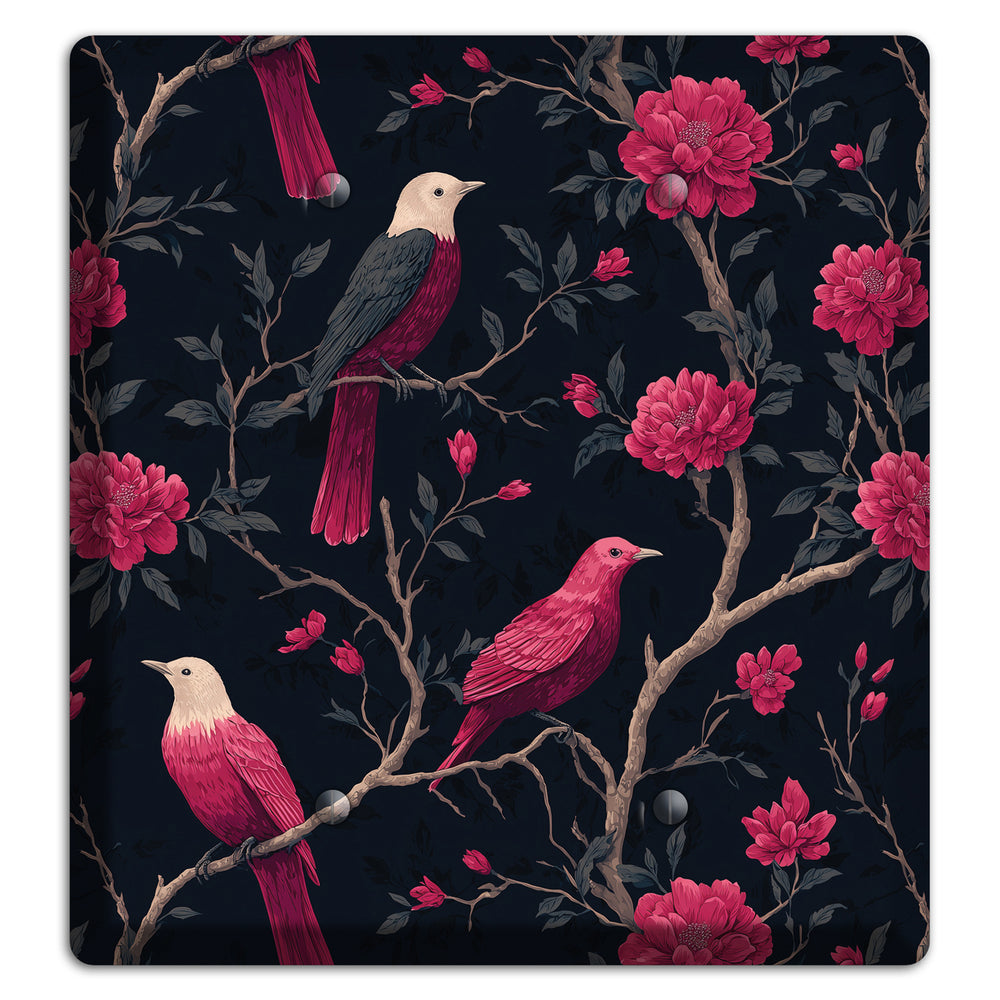 Crimson Perch 2 Blank Wallplate