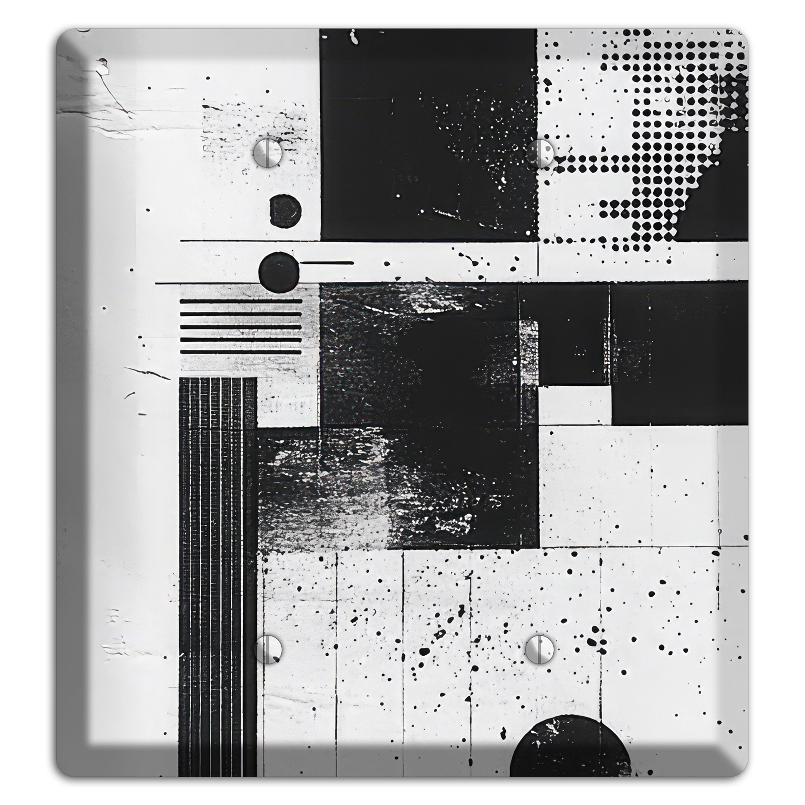 Signal & Static 2 Blank Wallplate