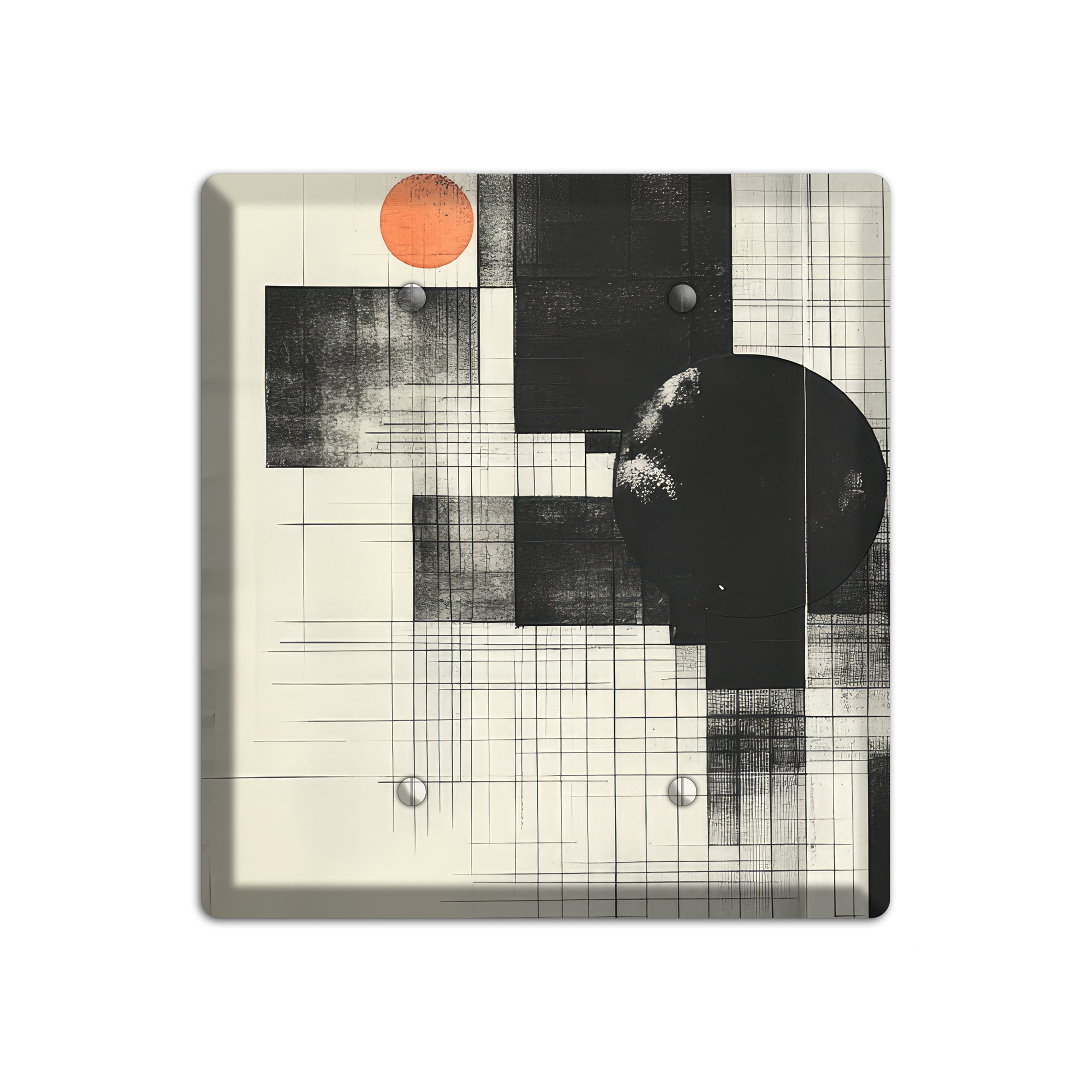 Eclipse Over Blueprint 2 Blank Wallplate