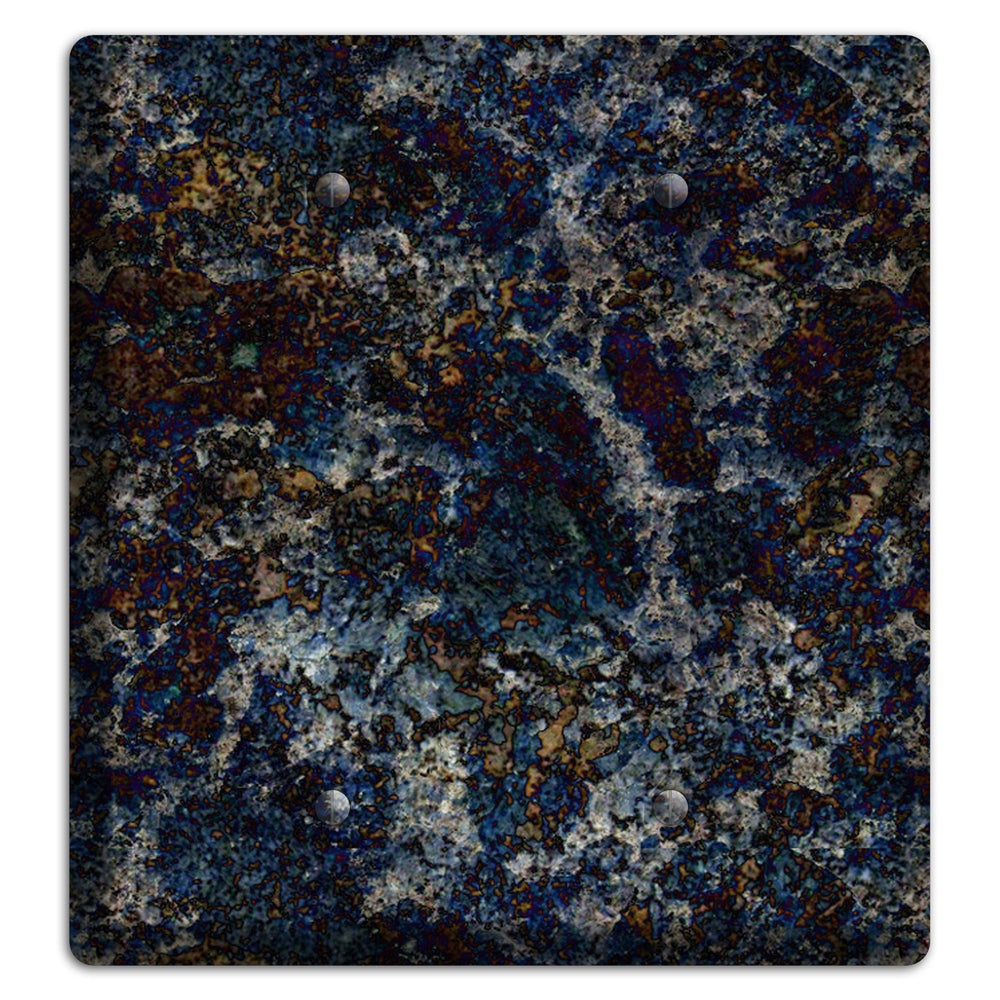 Blue Louise Granite 2 Blank Wallplate