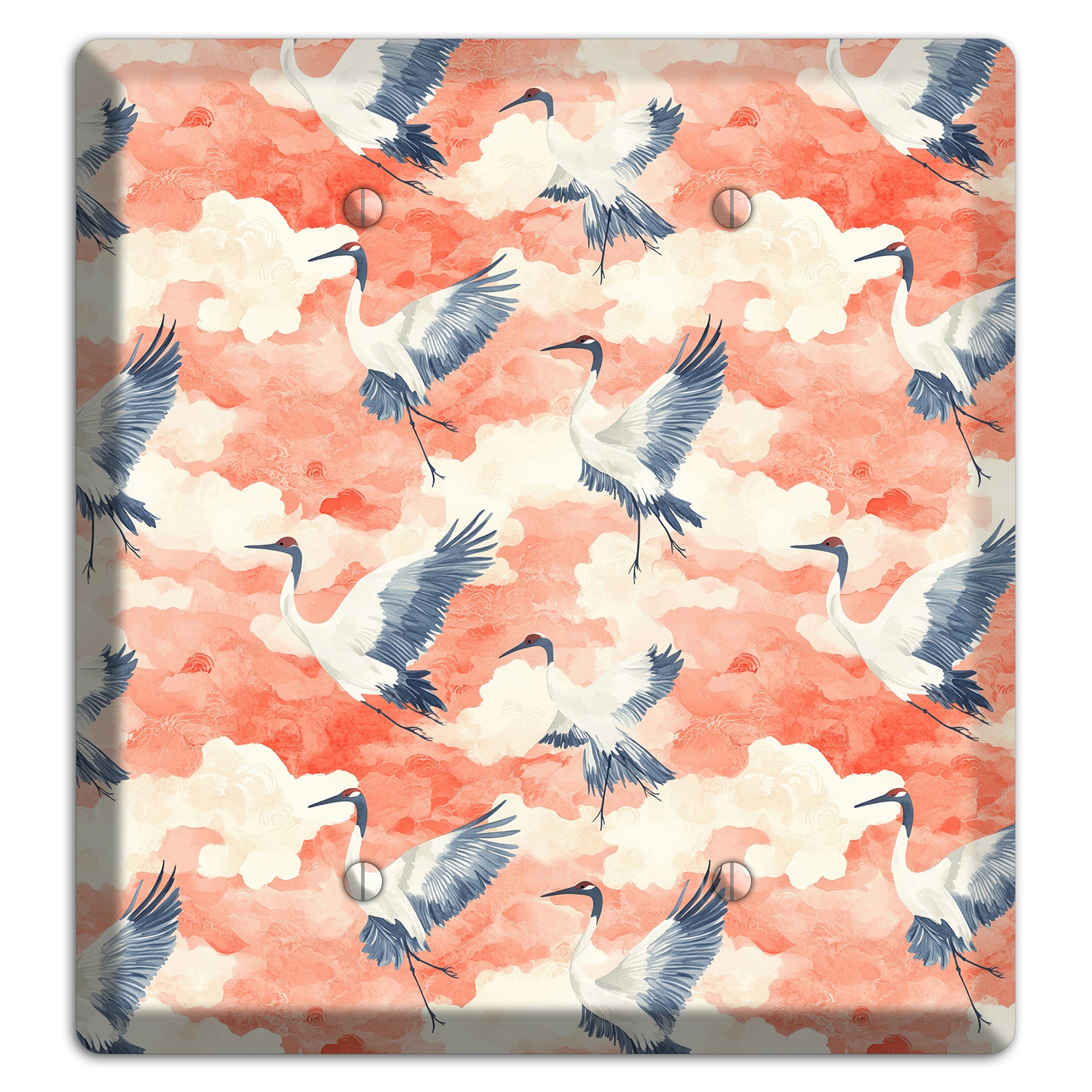 Coral Sky Migration 2 Blank Wallplate